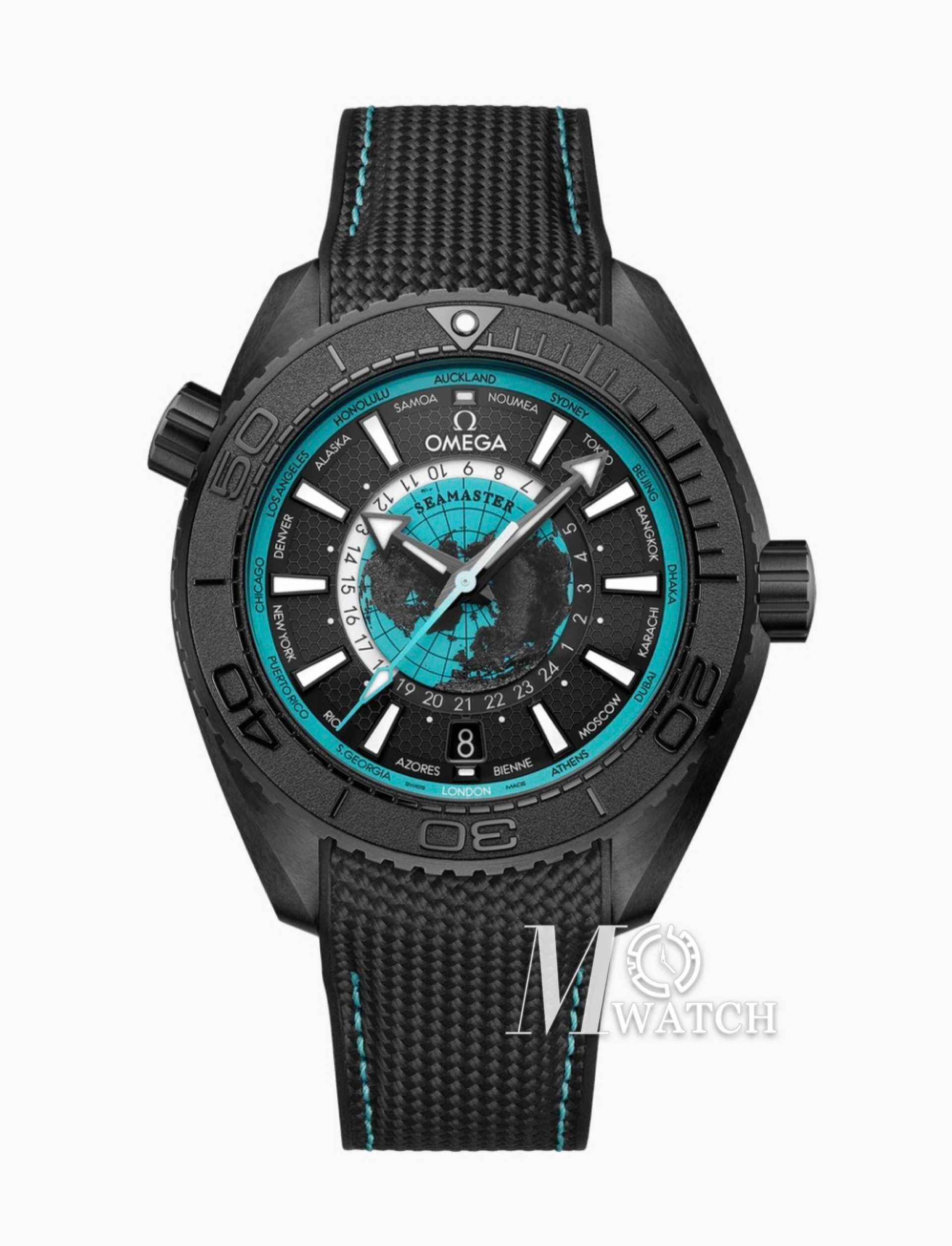 OMEGA - Seamaster Planet Ocean 600m Turquoise CER/RU VSF A8938
