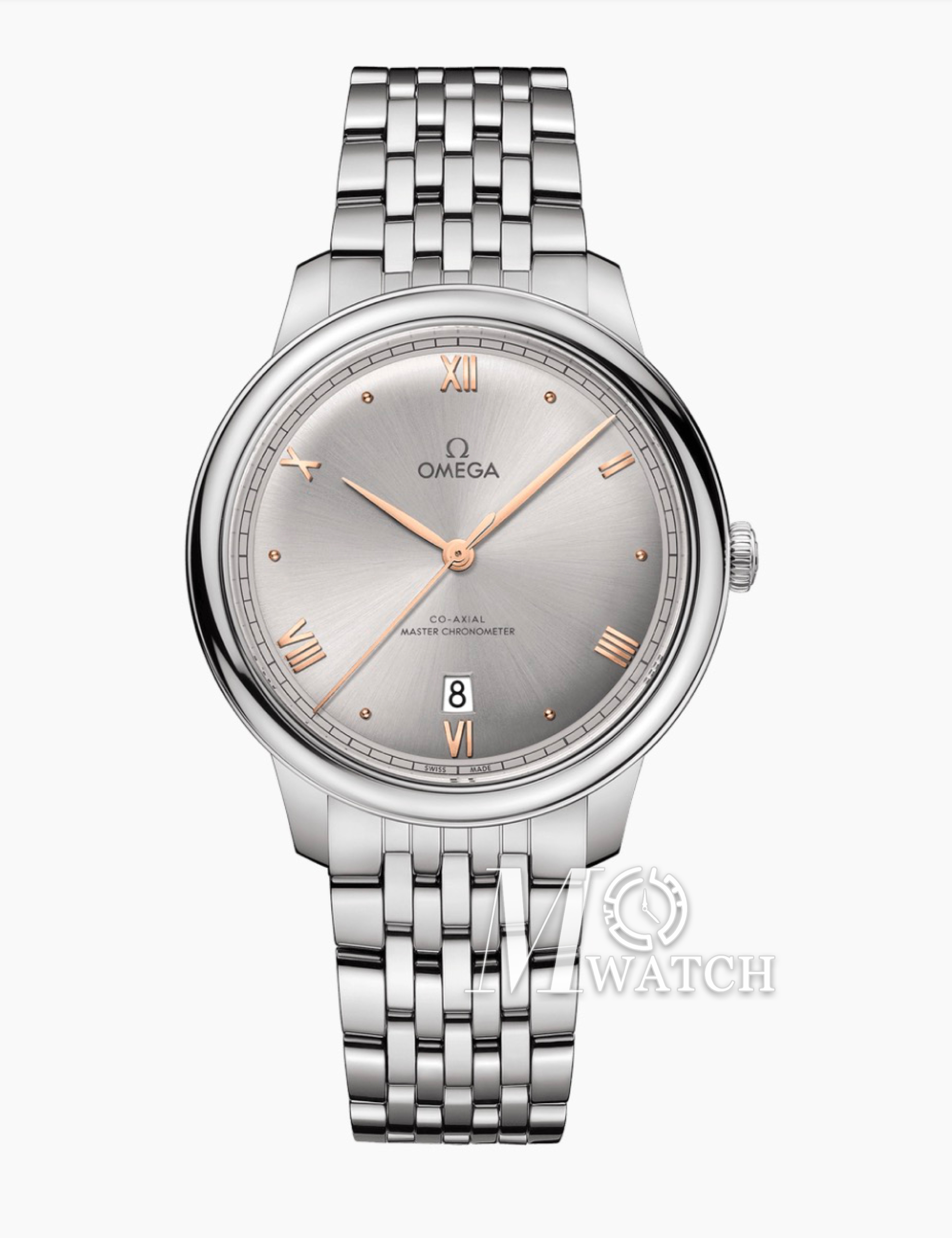 OMEGA - De Ville Prestige 40mm SS/SS White Mop Dial VSF A8800