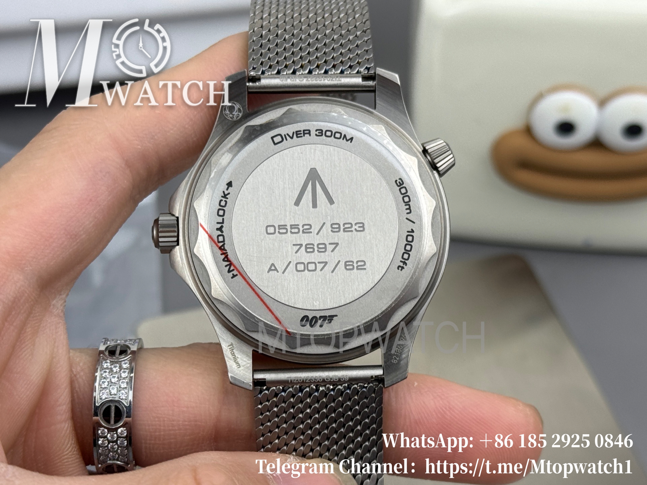 OMEGA - Seamaster 300m No Time To Die 007 TI/TI VSF V5 A8806