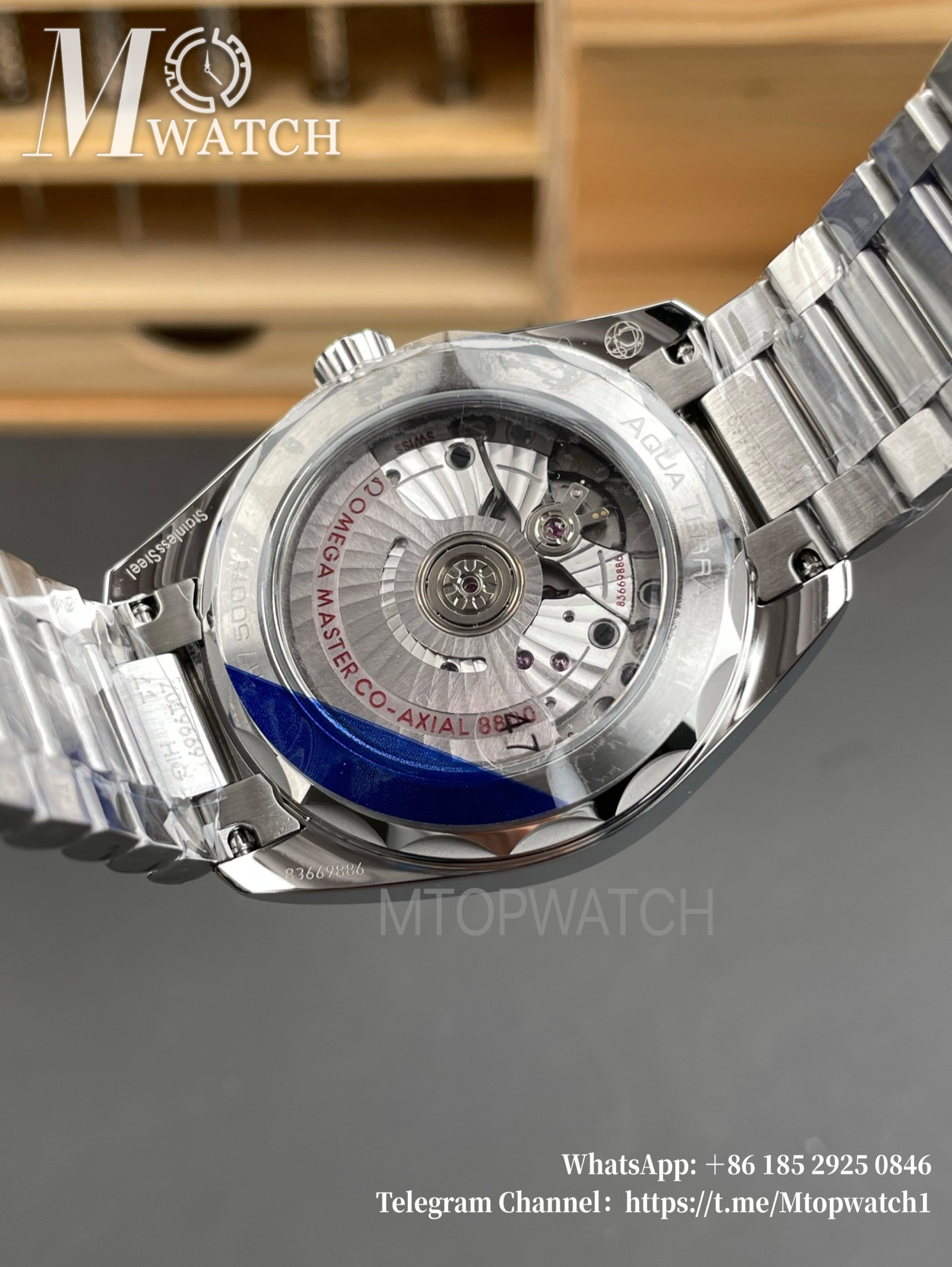OMEGA - Seamaster Aqua Terra 150m 41mm SS/SS Black VSF A8900 Super Clone