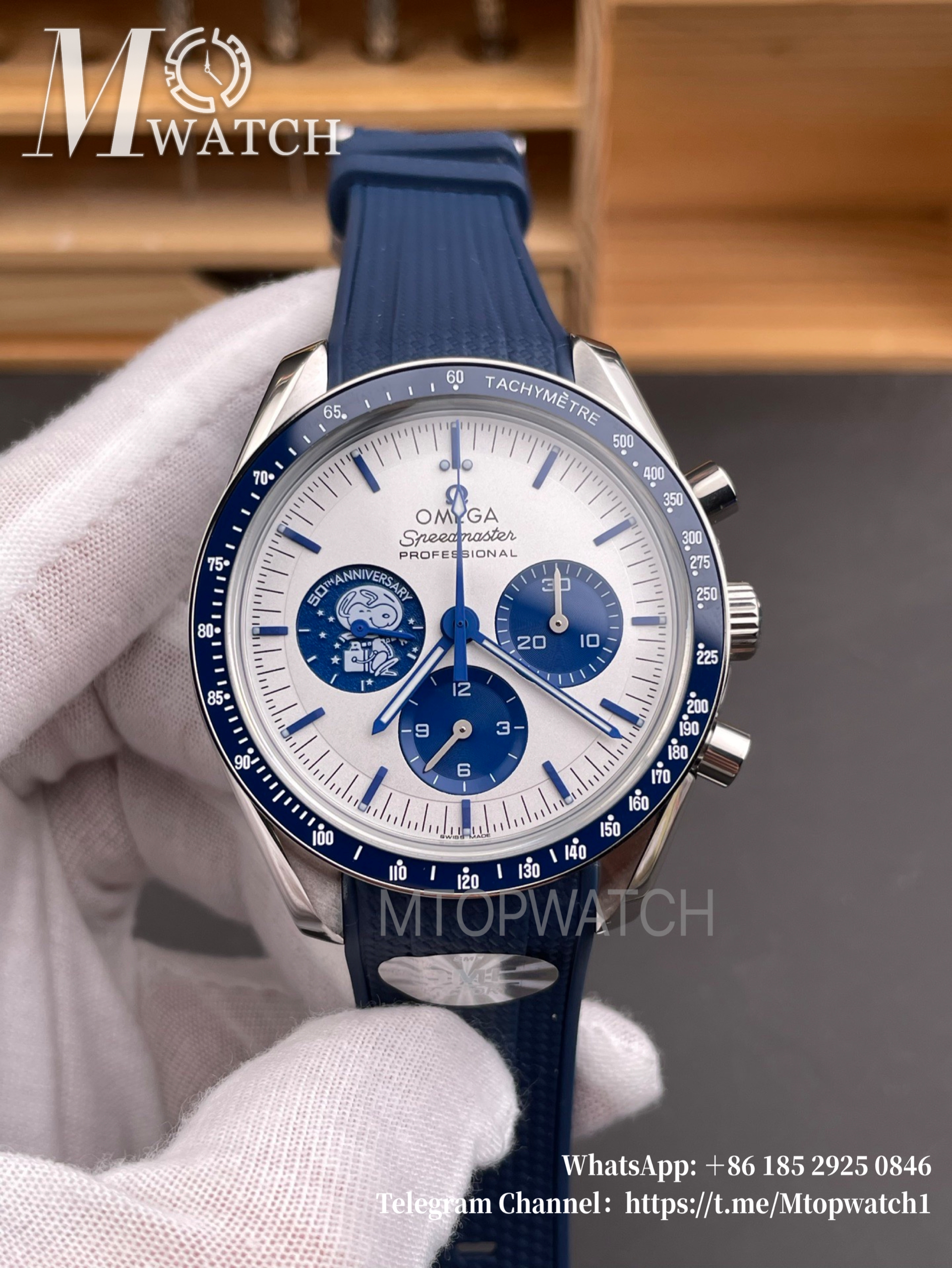 OMEGA - Speed Master Professional “Silver Snoopy Award” 50th Anniversary SMF A7750