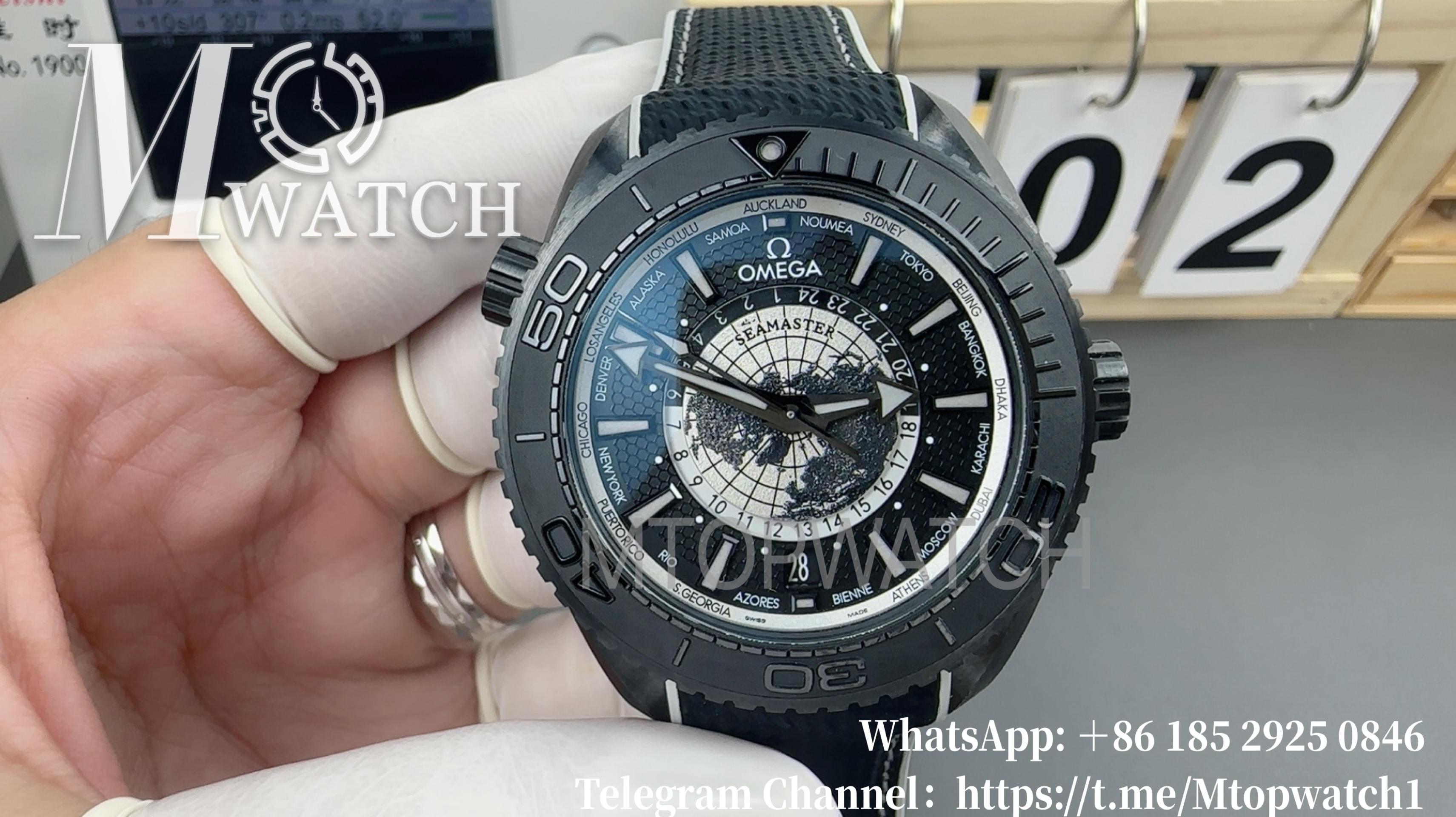 OMEGA - Seamaster Planet Ocean 600m White CER/RU VSF A8938