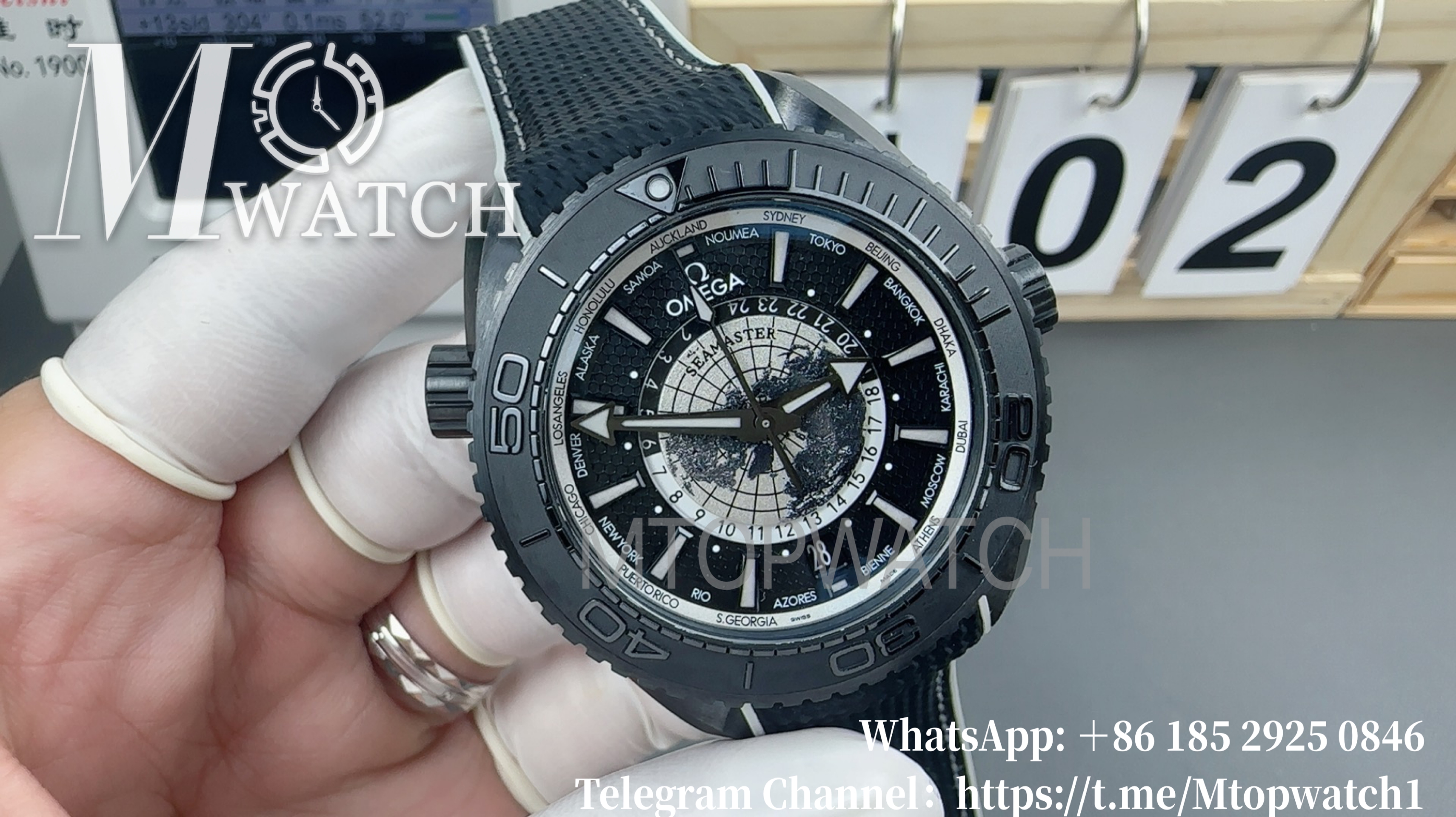 OMEGA - Seamaster Planet Ocean 600m White CER/RU VSF A8938