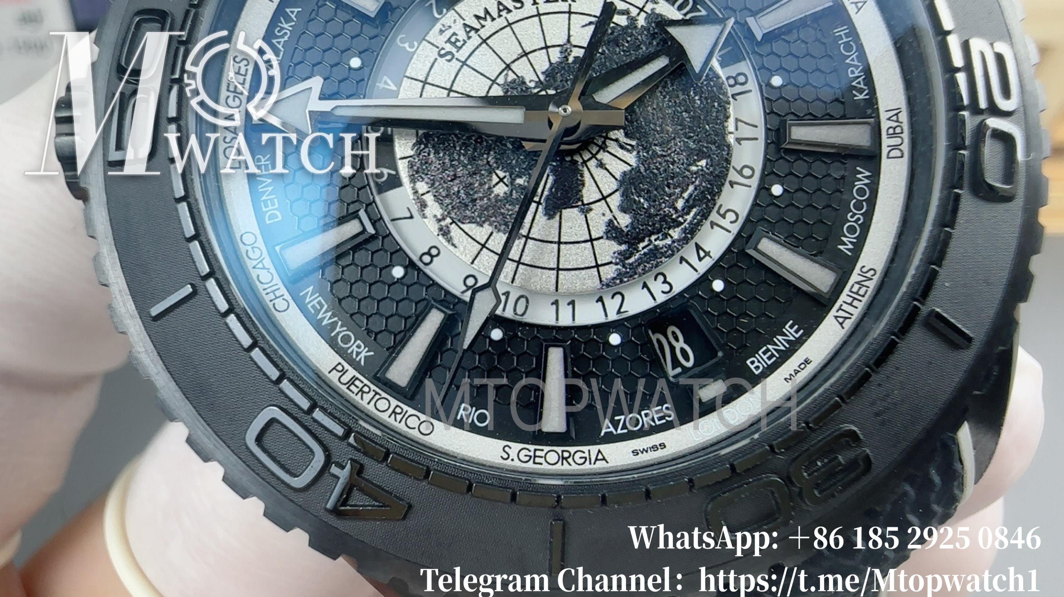 OMEGA - Seamaster Planet Ocean 600m White CER/RU VSF A8938