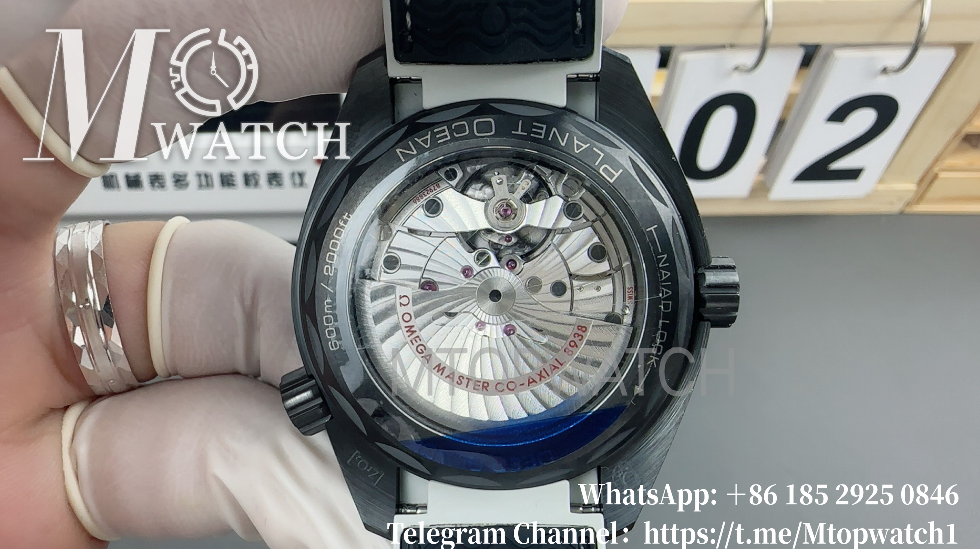 OMEGA - Seamaster Planet Ocean 600m White CER/RU VSF A8938