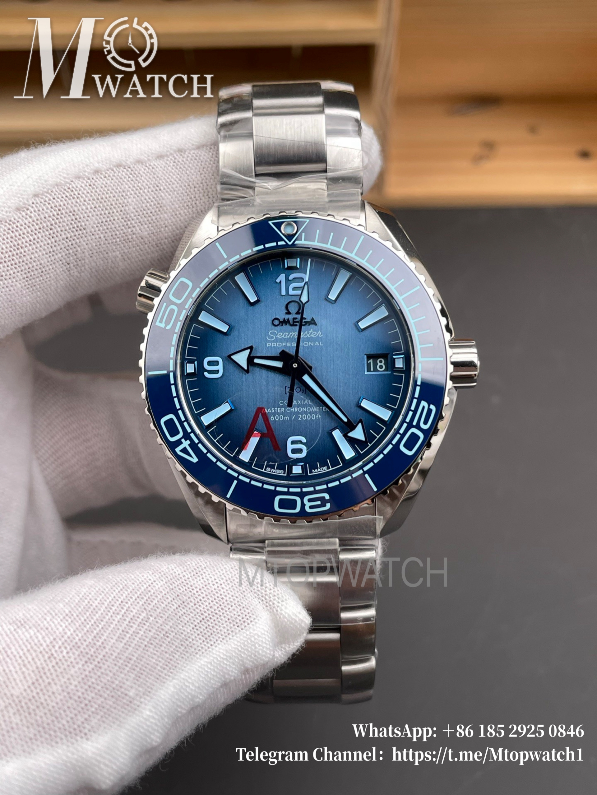 OMEGA - Seamaster Planet Ocean 600M 39.5mm SS/SS Blue Dial VSF VS8800