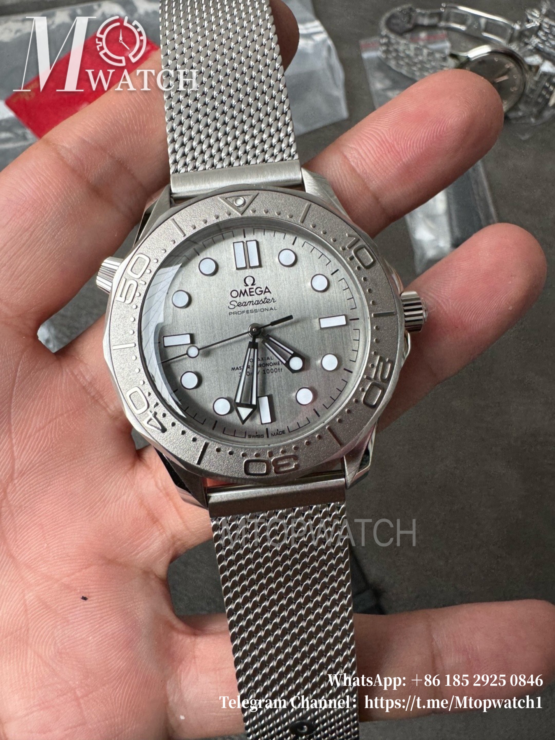OMEGA - Seamaster Diver 300m 42mm SS/SS Silver Dial VSF A8806