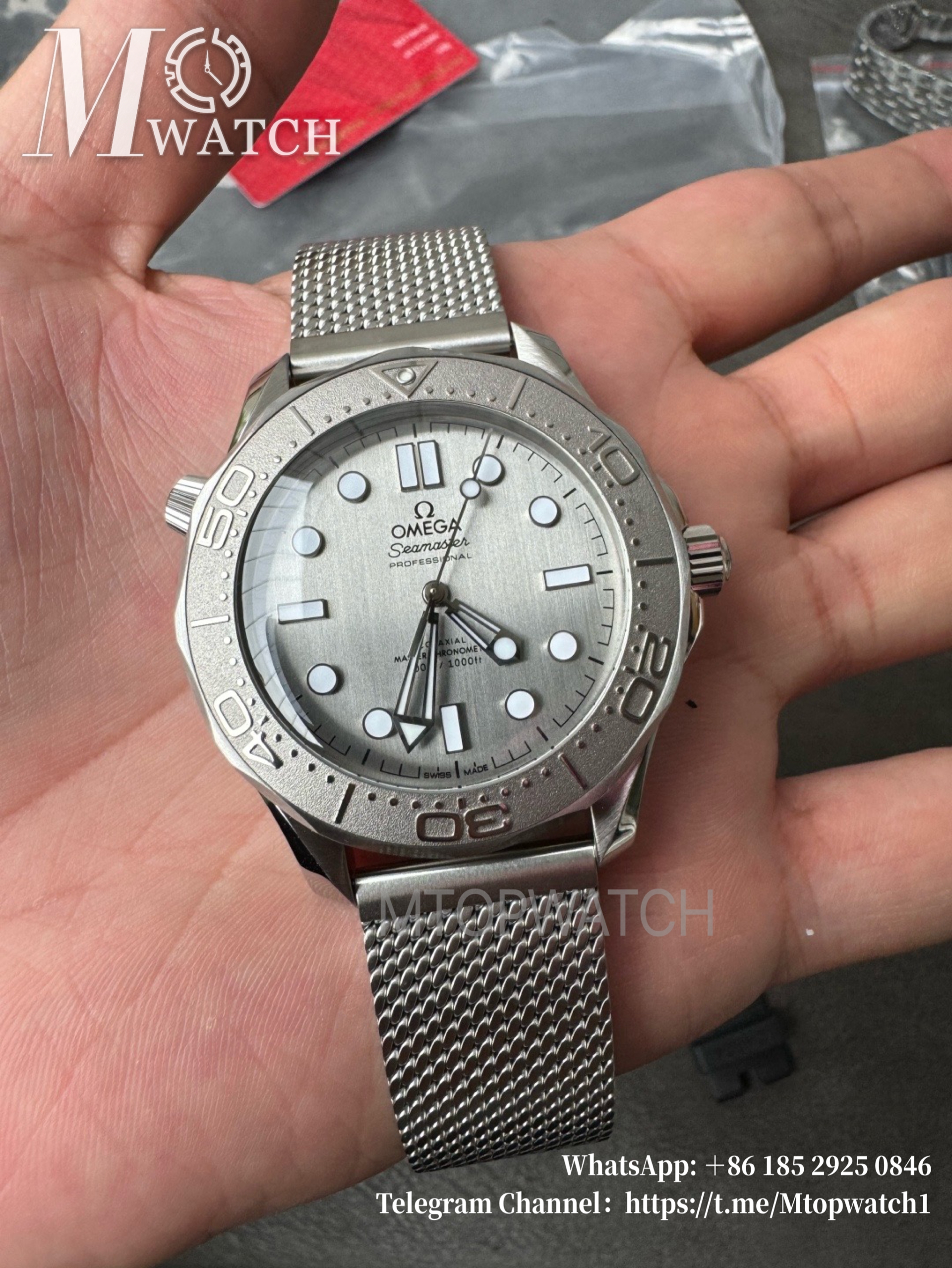 OMEGA - Seamaster Diver 300m 42mm SS/SS Silver Dial VSF A8806