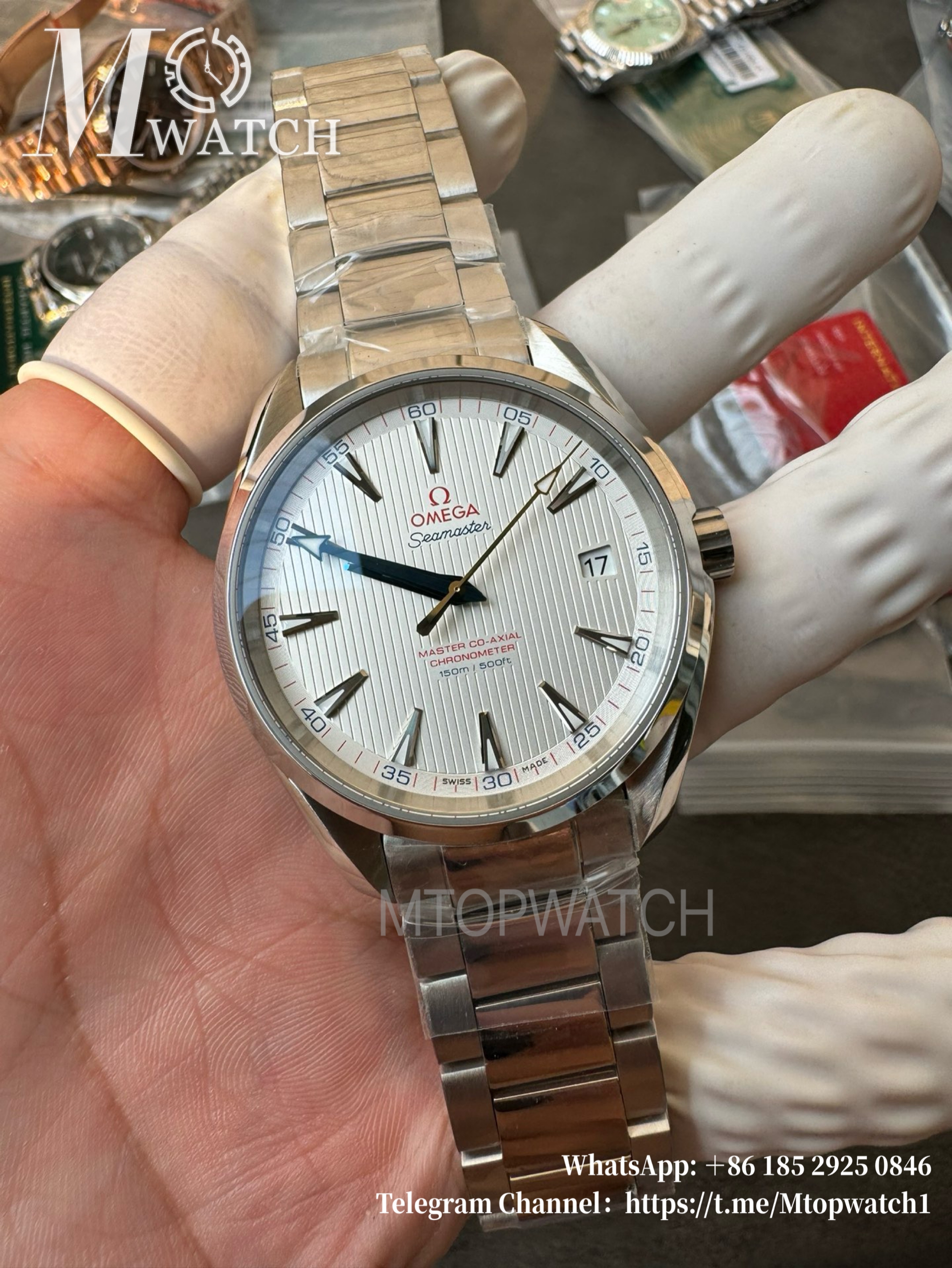 OMEGA - Seamaster Aqua Terra 150m Ultimate Asia SS/SS White VSF 8500