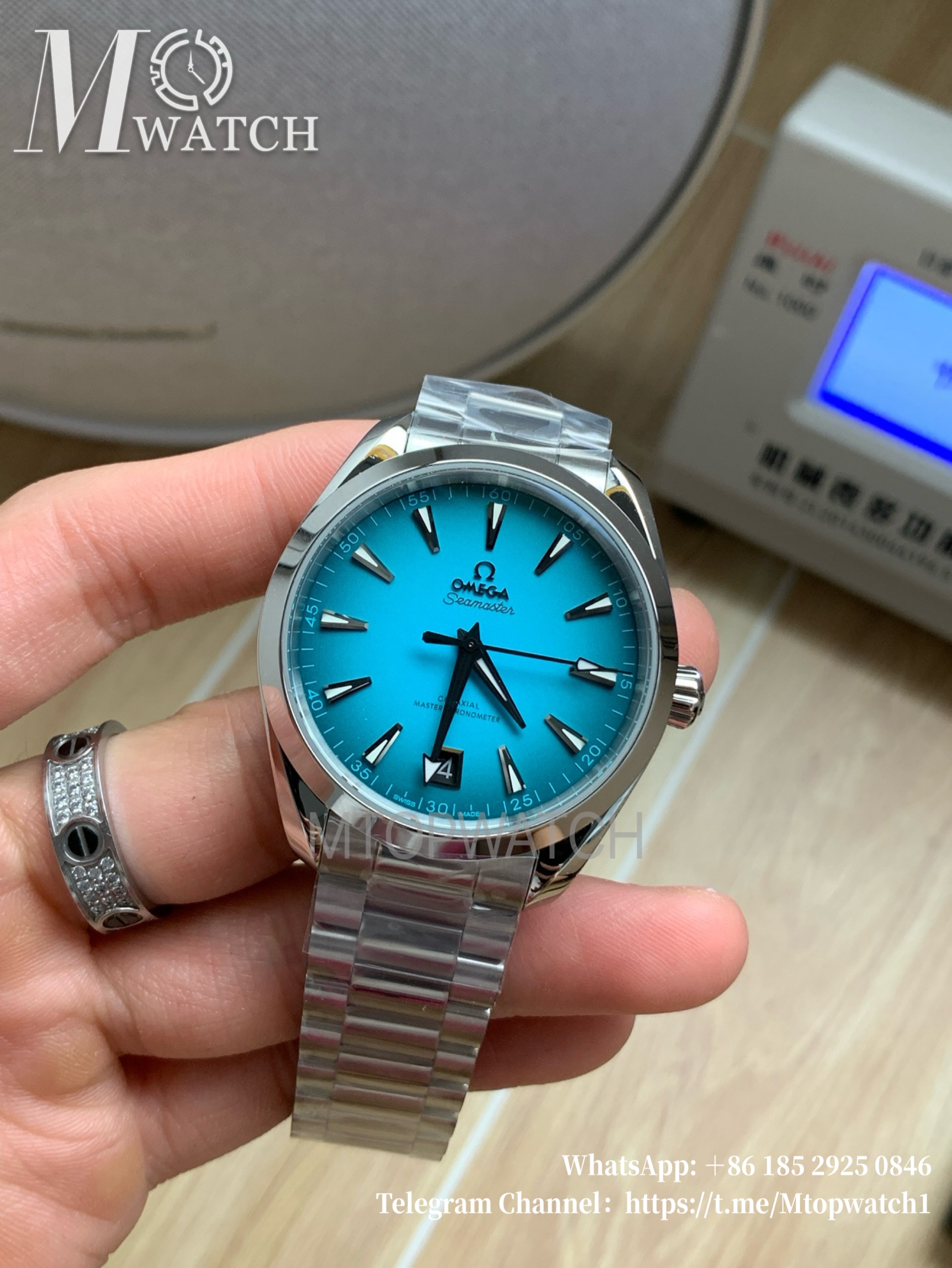 OMEGA - Aqua Terra 150m 2025 41mm SS/SS Turquoise Dial VSF A8900