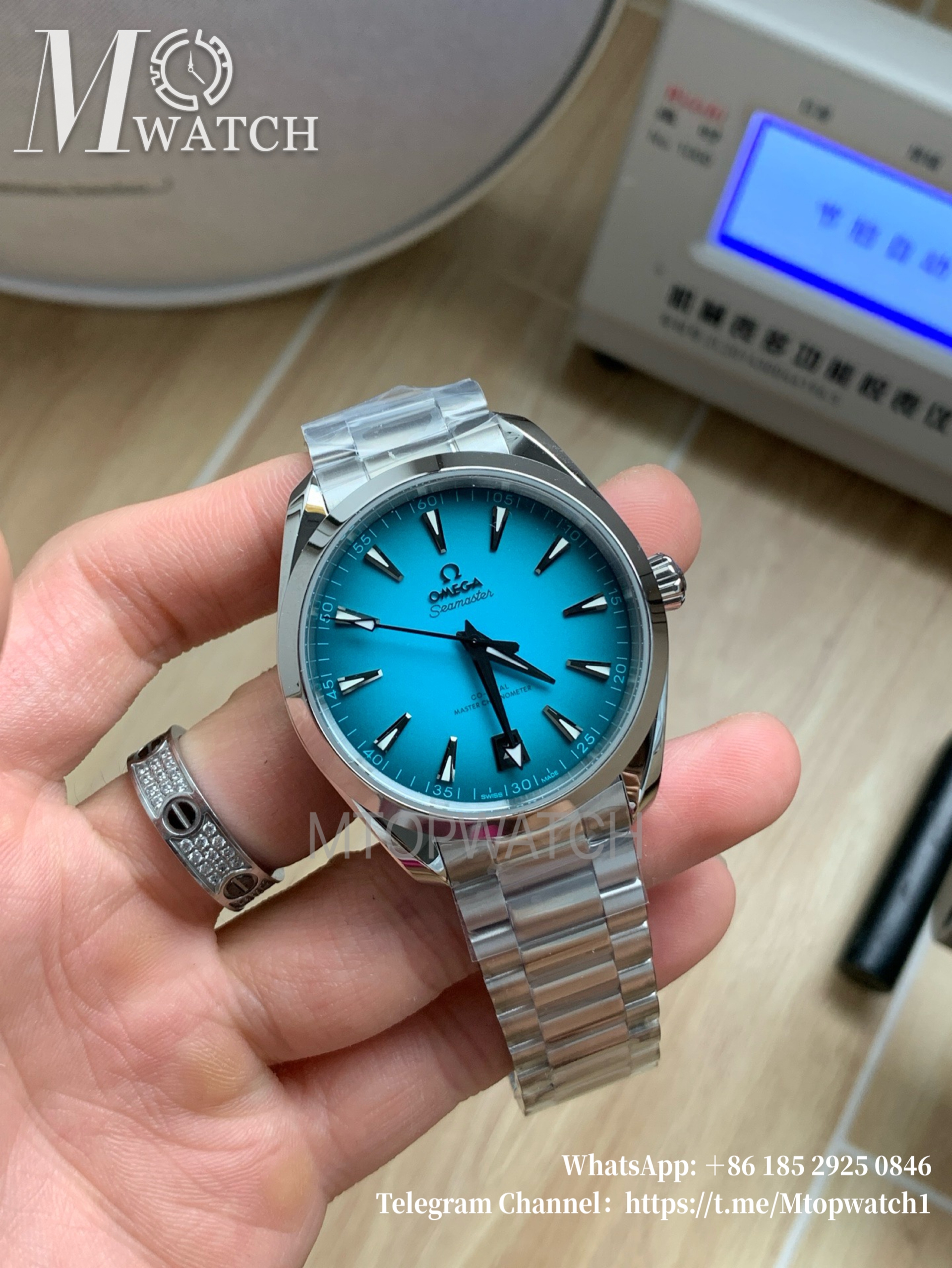OMEGA - Aqua Terra 150m 2025 41mm SS/SS Turquoise Dial VSF A8900