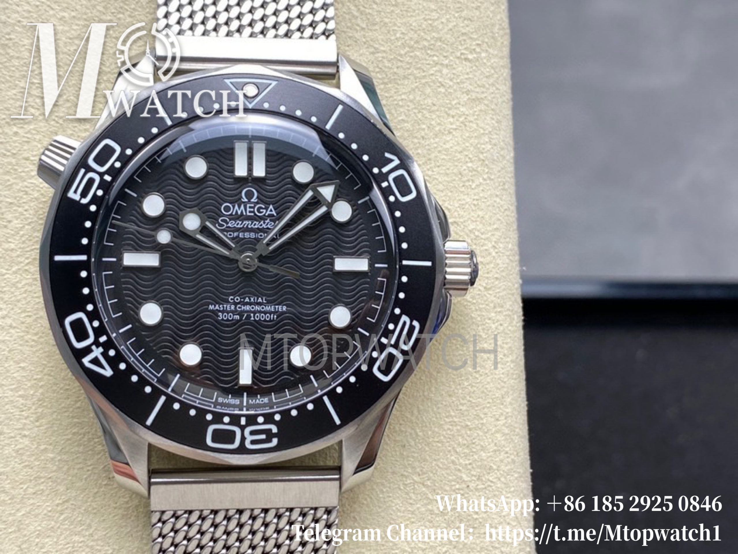 OMEGA - Seamaster 300m 2025 42mm SS/SS Black Dial VSF A8806