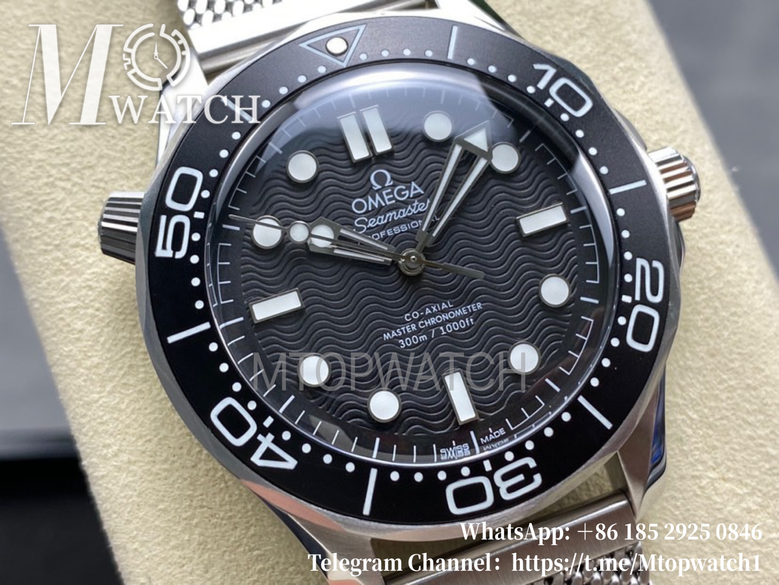 OMEGA - Seamaster 300m 2025 42mm SS/SS Black Dial VSF A8806