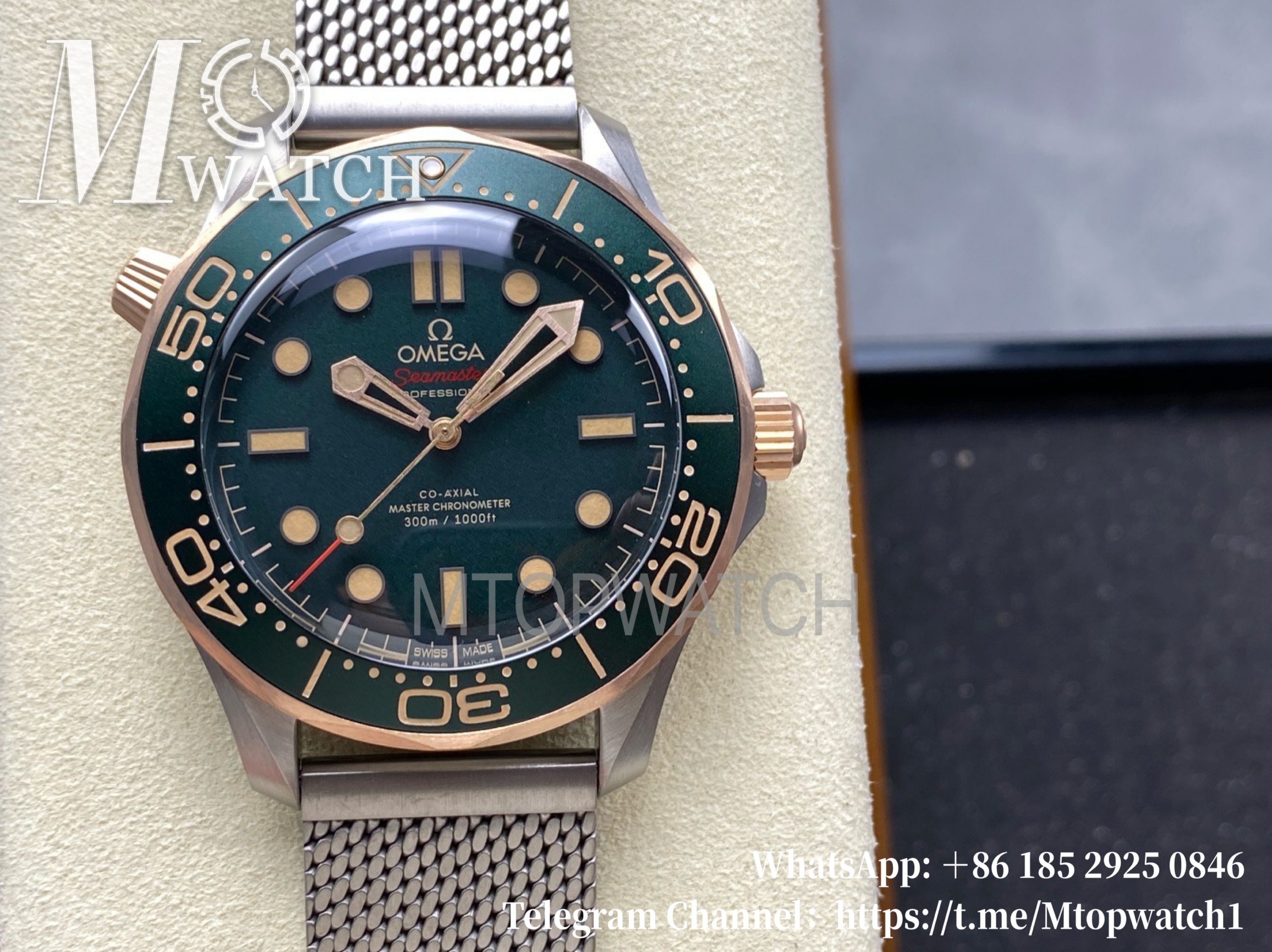 OMEGA - Seamaster 300m 2025 42mm TI/TI Green Dial VSF A8806