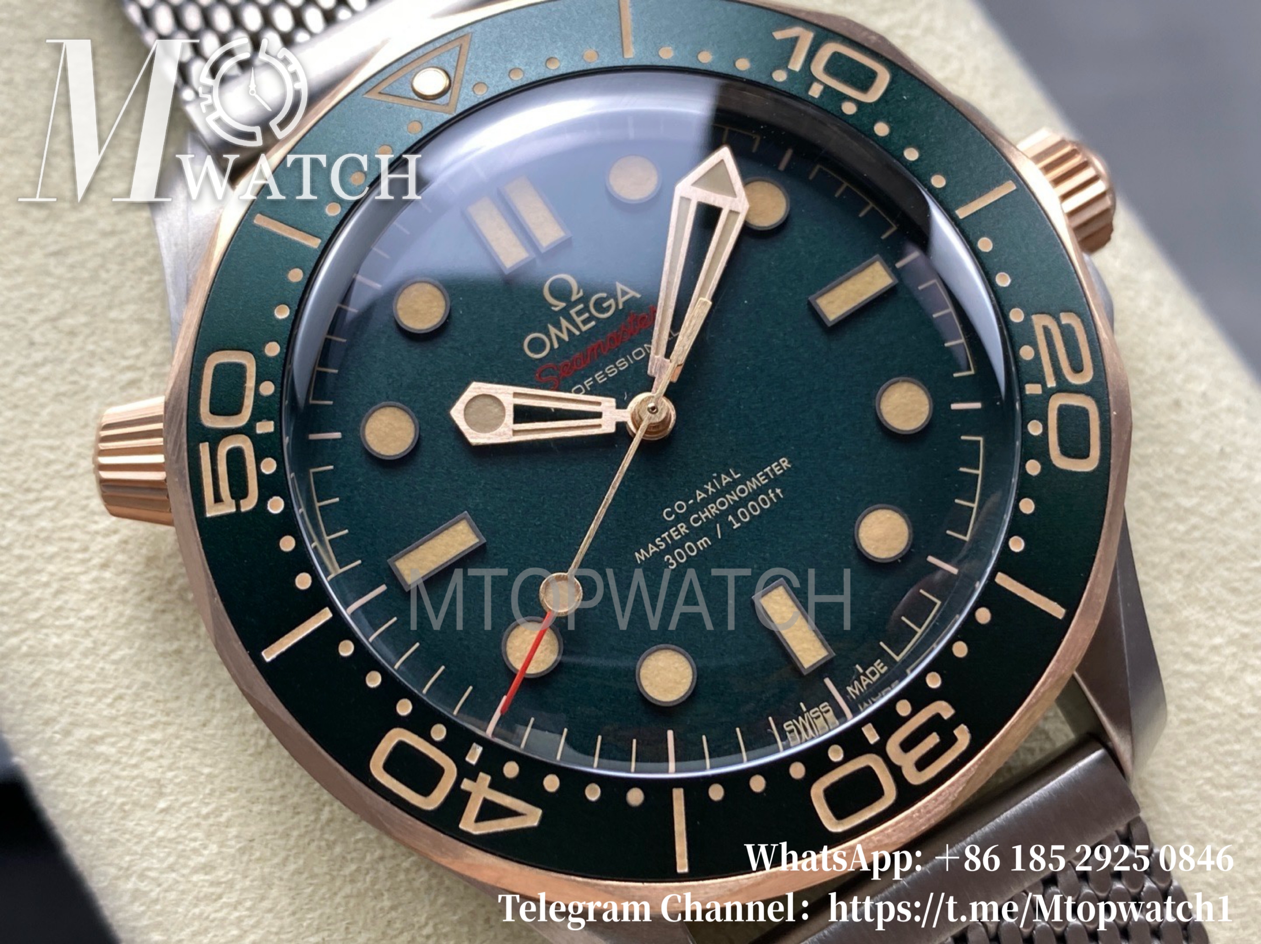 OMEGA - Seamaster 300m 2025 42mm TI/TI Green Dial VSF A8806