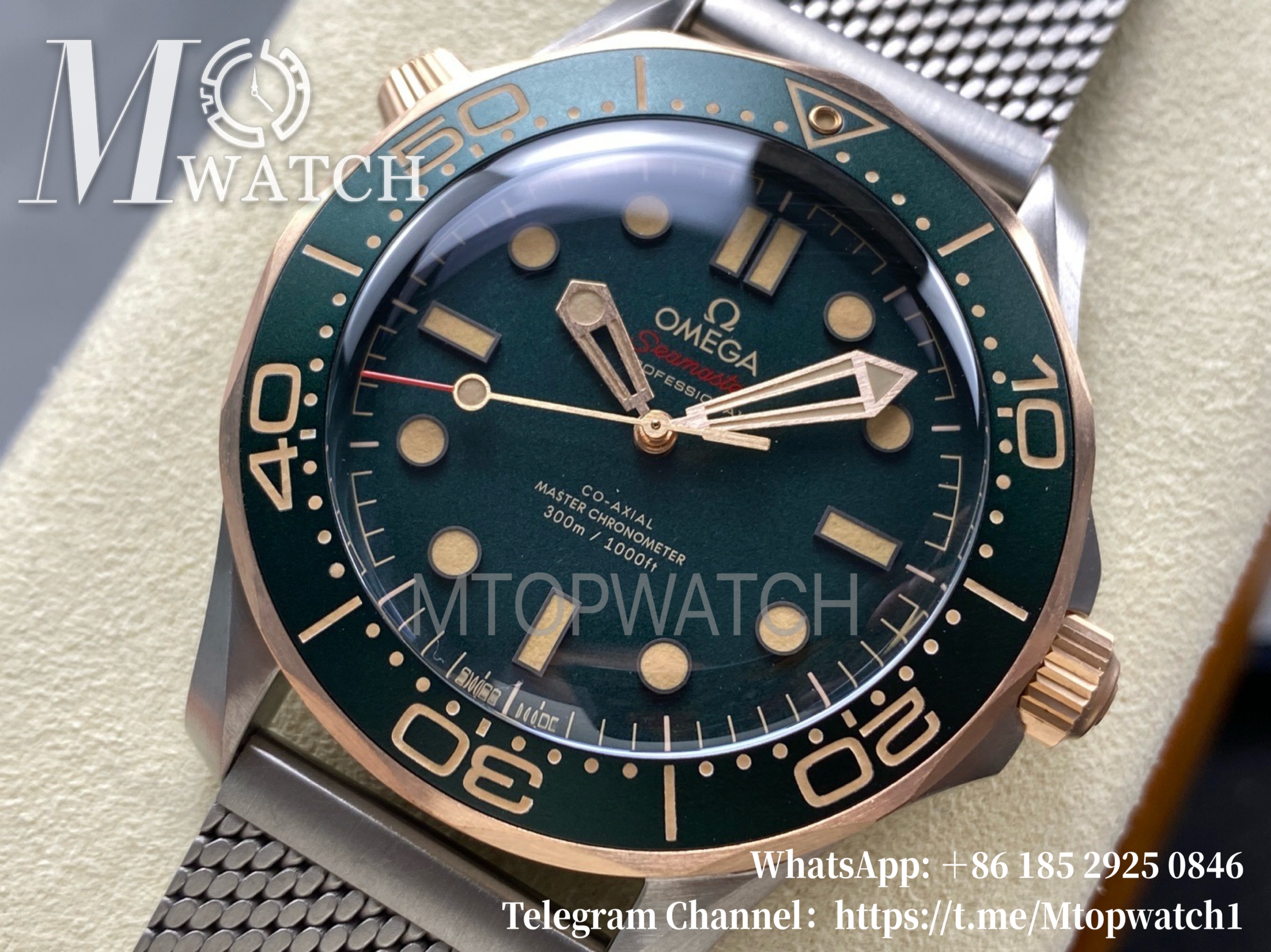 OMEGA - Seamaster 300m 2025 42mm TI/TI Green Dial VSF A8806