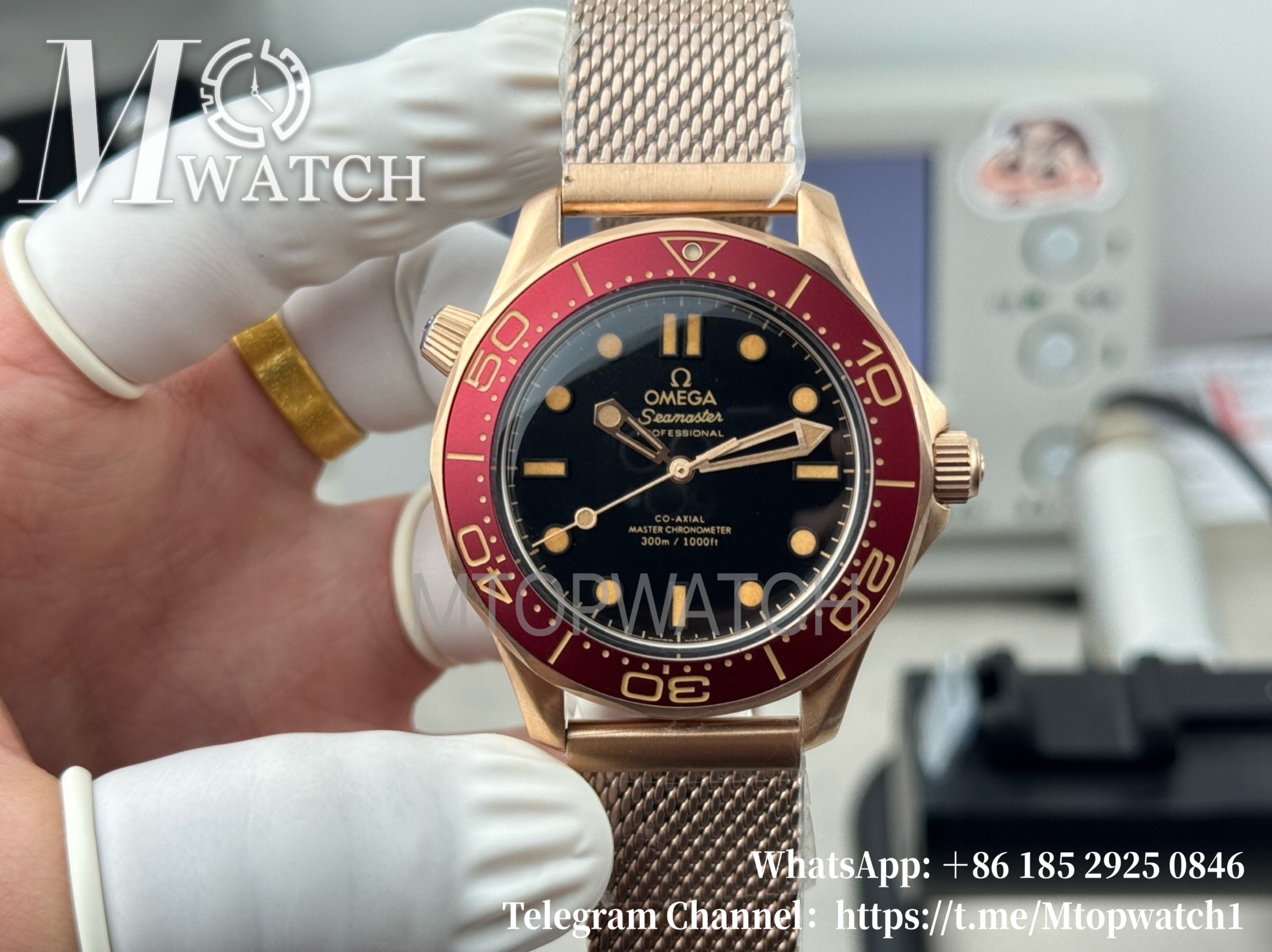 OMEGA - Seamaster 300m 2025 42mm RG/RG Black Dial VSF A8806