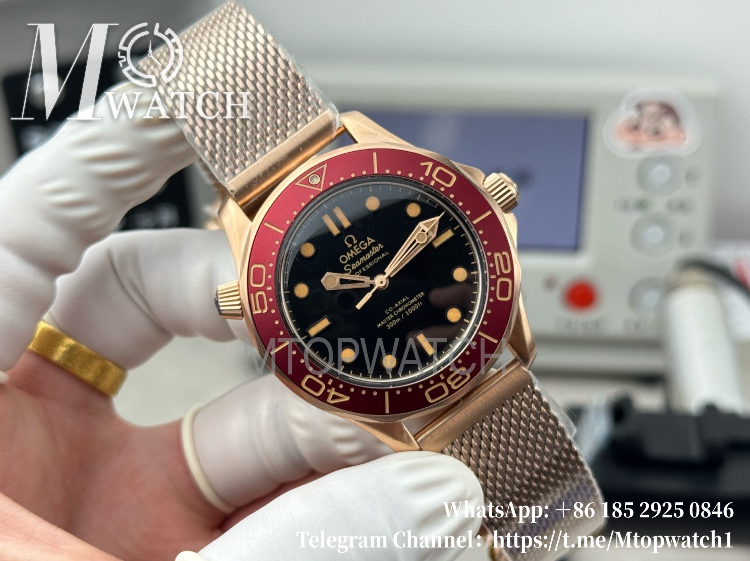 OMEGA - Seamaster 300m 2025 42mm RG/RG Black Dial VSF A8806