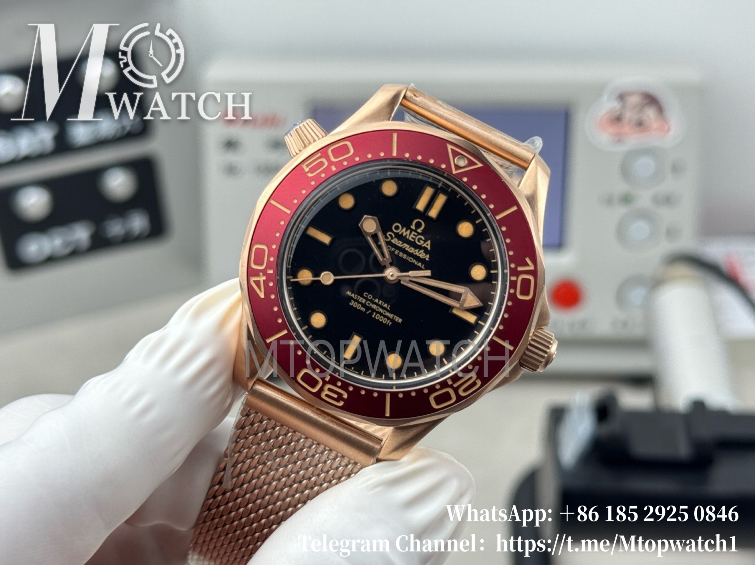 OMEGA - Seamaster 300m 2025 42mm RG/RG Black Dial VSF A8806