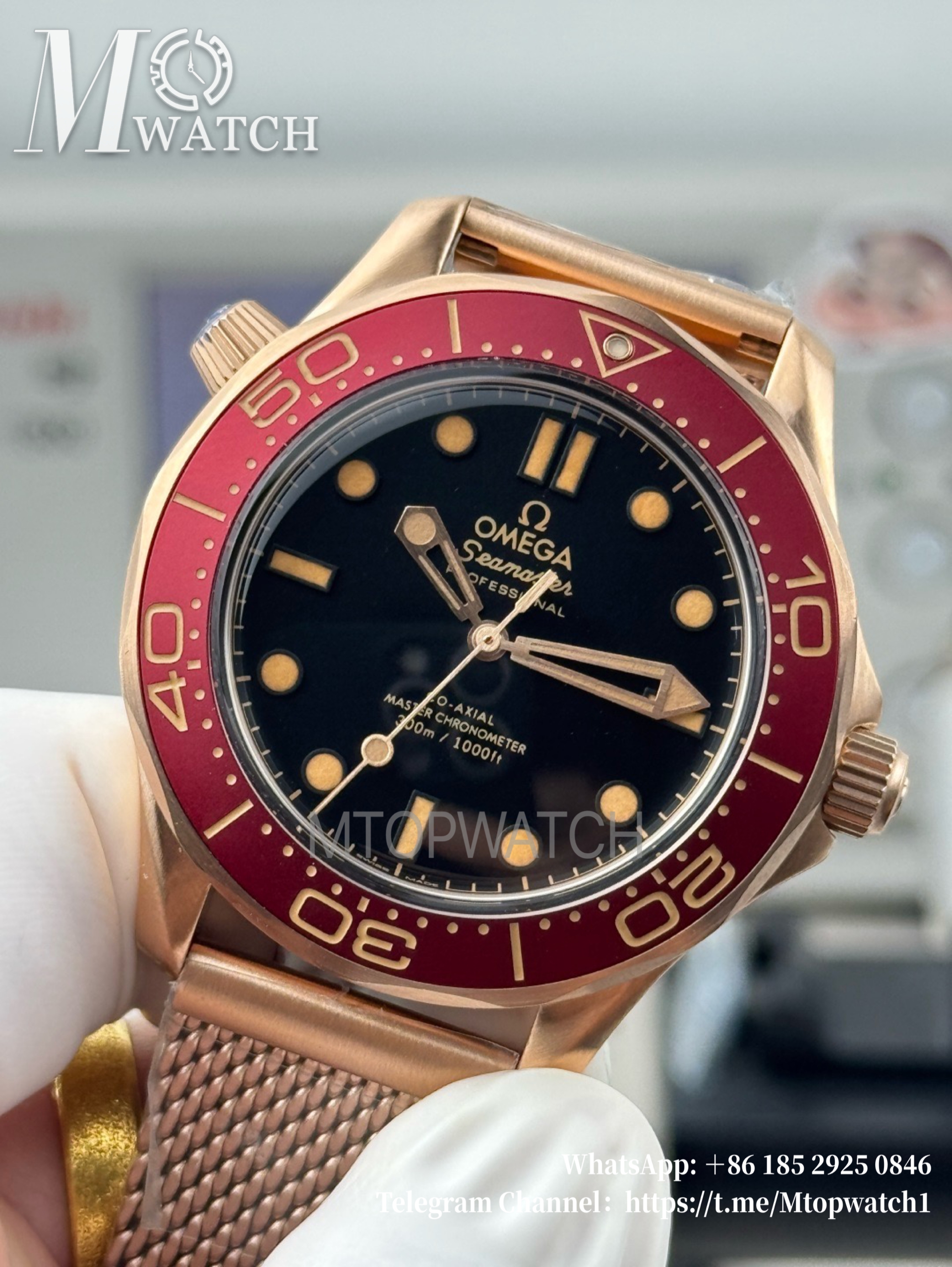 OMEGA - Seamaster 300m 2025 42mm RG/RG Black Dial VSF A8806