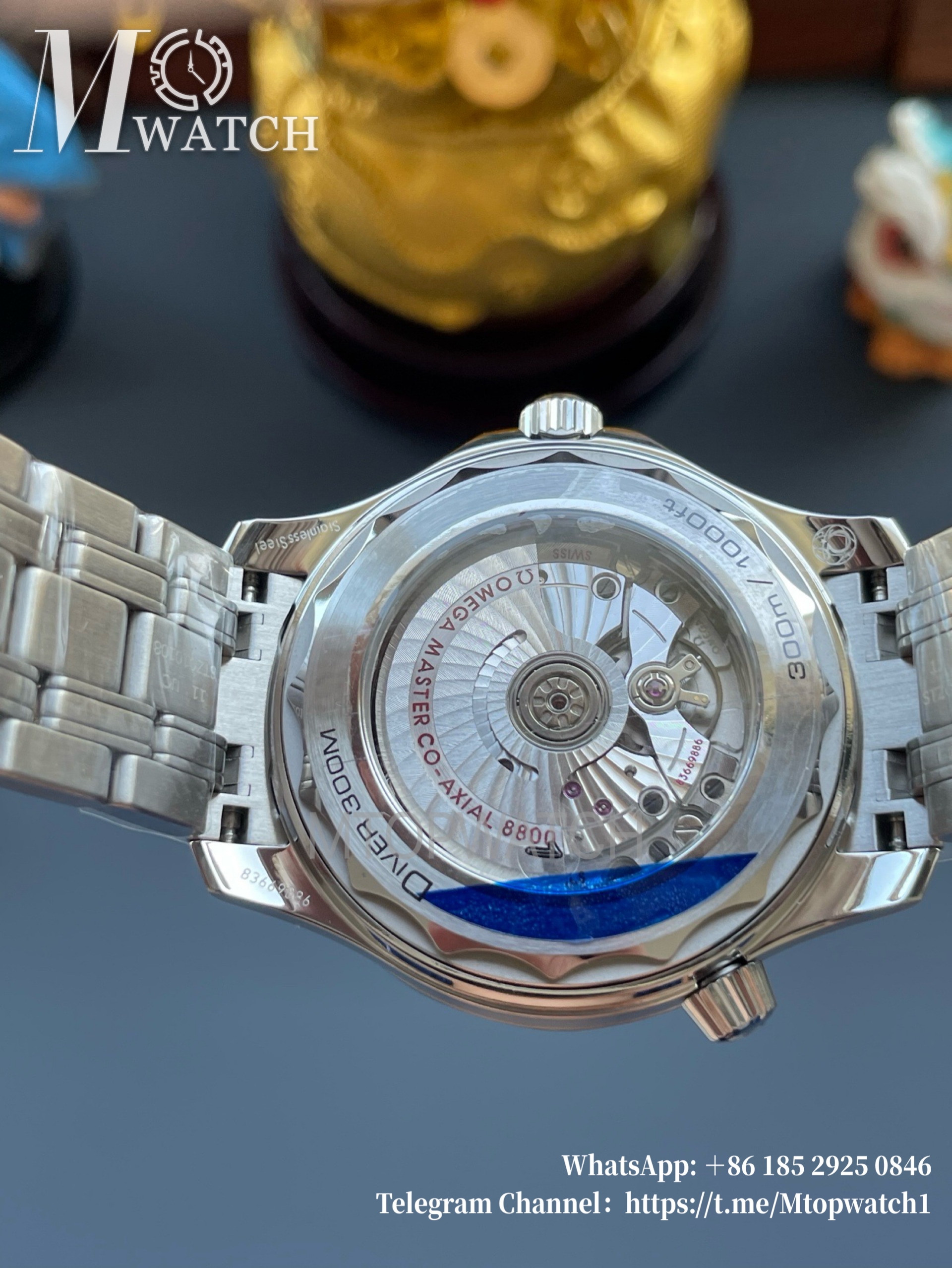OMEGA - Seamaster Diver 300m 42mm SS/SS White Dial VSF A8800