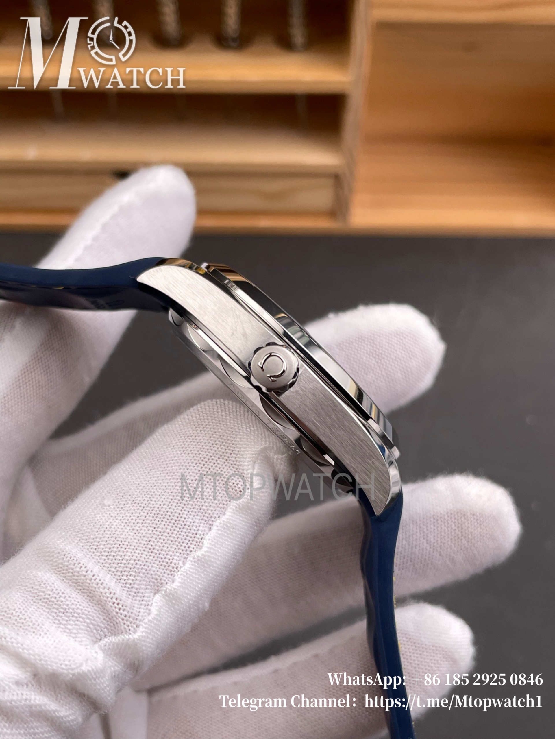 OMEGA - SUPER CLONE Seamaster Aqua Terra 150m 41mm SS/RU Dark Blue Dial VSF A8900