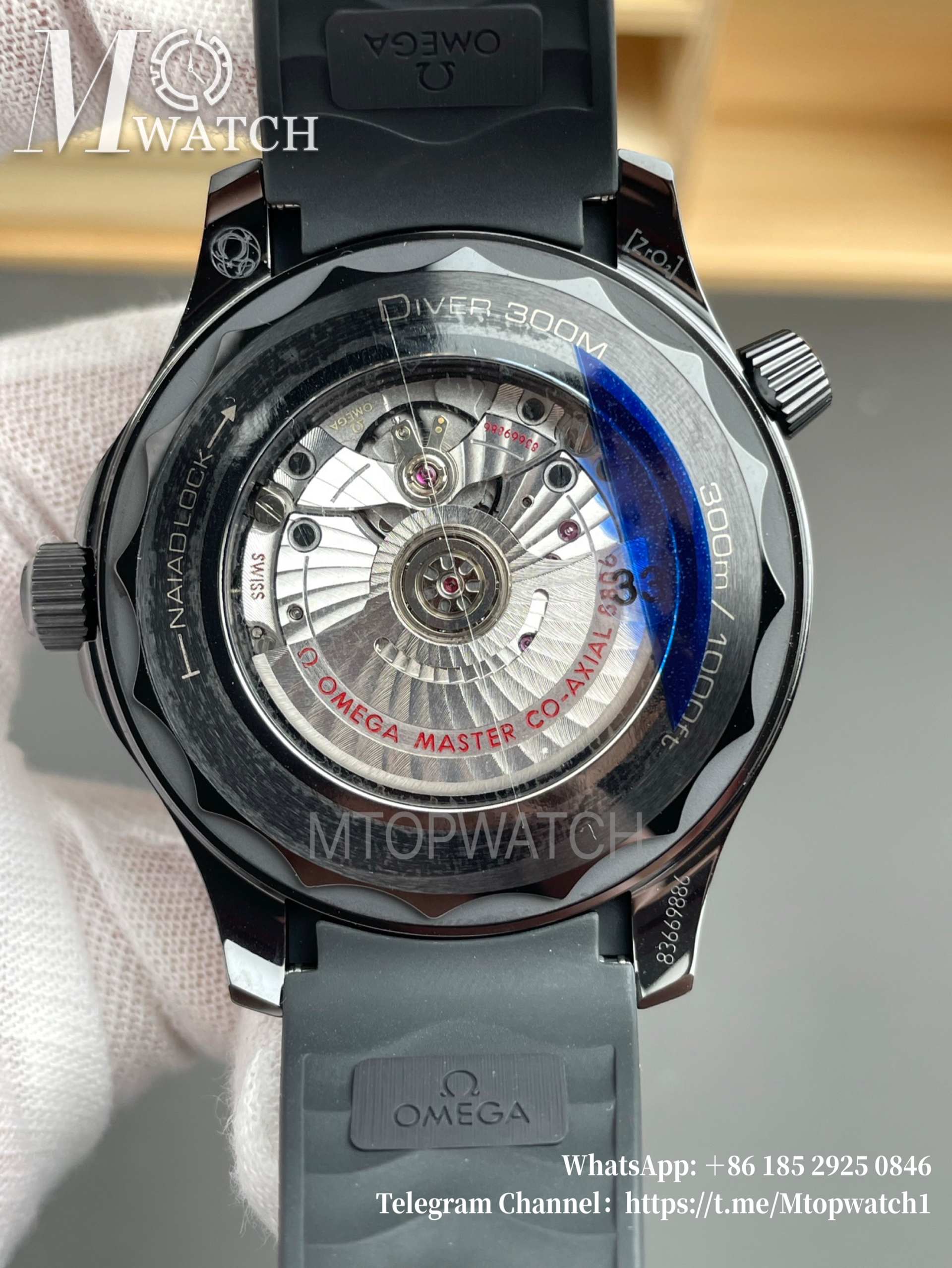 OMEGA - Seamaster Diver 300m 43.5mm Ceramic CER/RU Black VSF Asia 8806