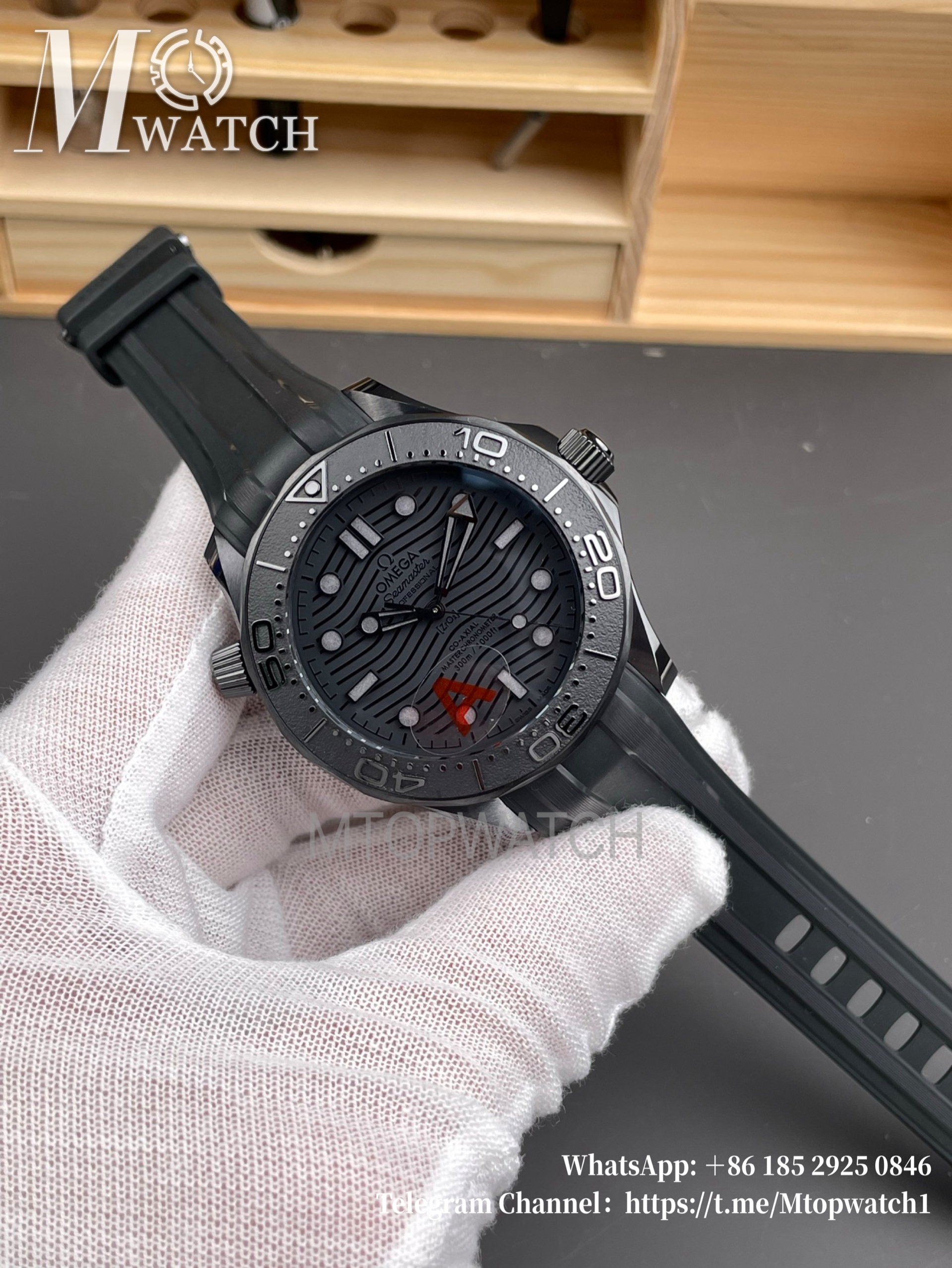 OMEGA - Seamaster Diver 300m 43.5mm Ceramic CER/RU Black VSF Asia 8806