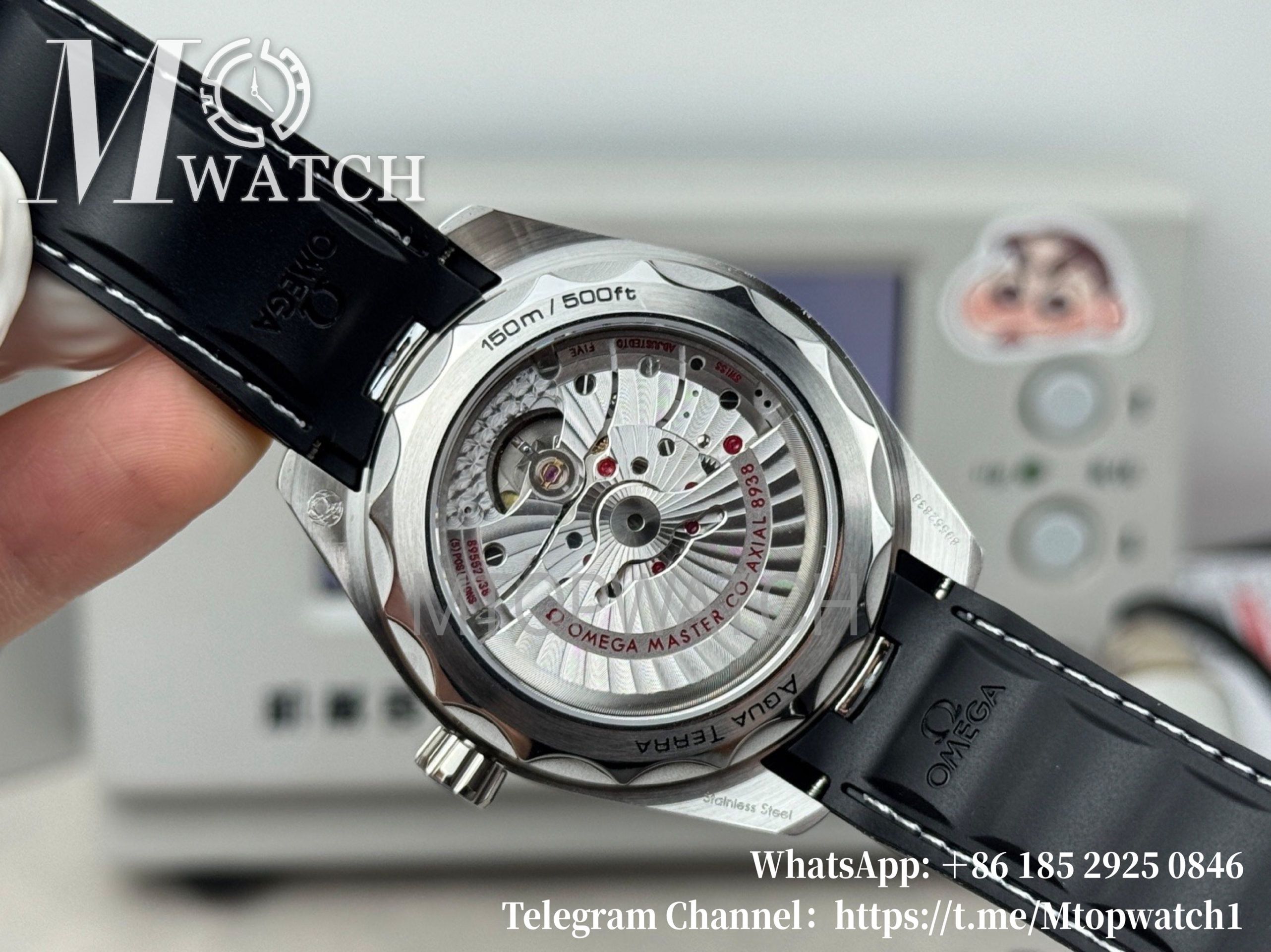 OMEGA - Seamaster Aqua Terra 150M World-Timer 43mm Ti/RU Grey Dial VSF A8938