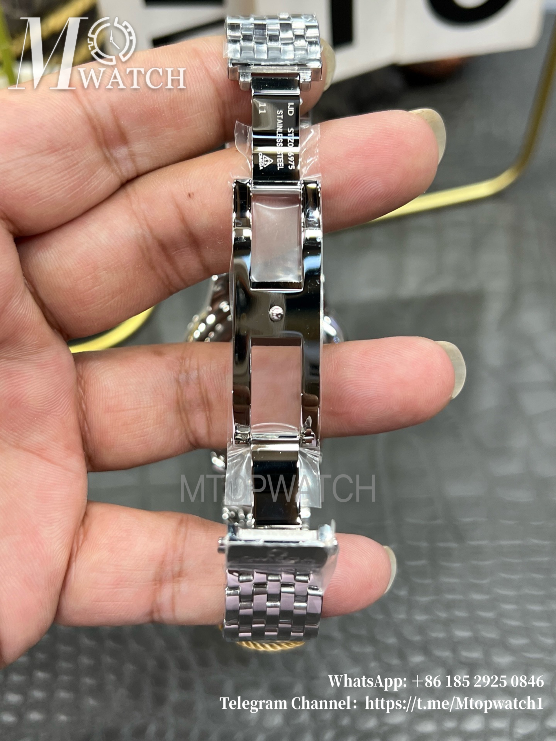 OMEGA - De Ville Prestige 40mm SS/SS White Mop Dial VSF A8800