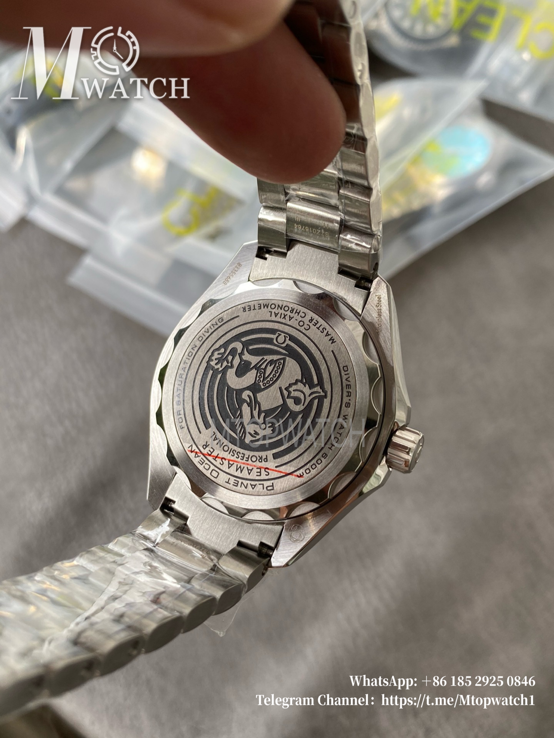 OMEGA - Seamaster Planet Ocean 600M 42mm SS/SS Black Dial VSF