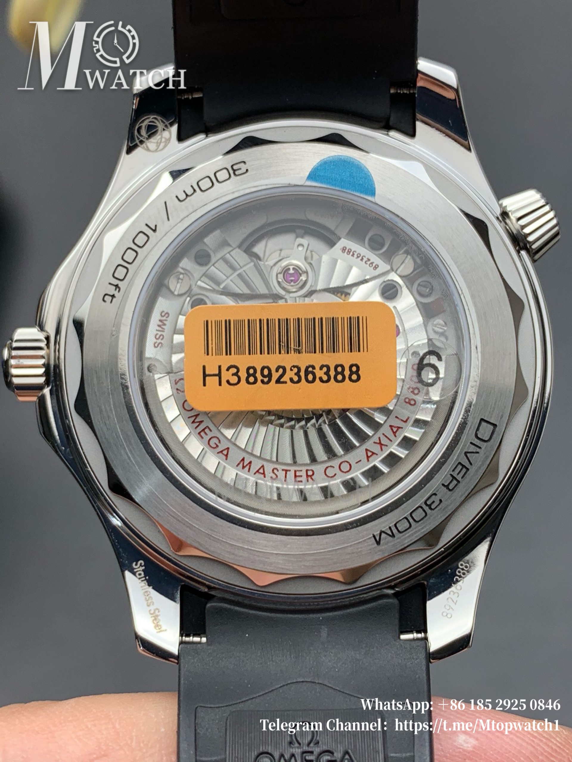 OMEGA - Seamaster Diver 300m 42mm RG/RU Black Dial VSF A8800