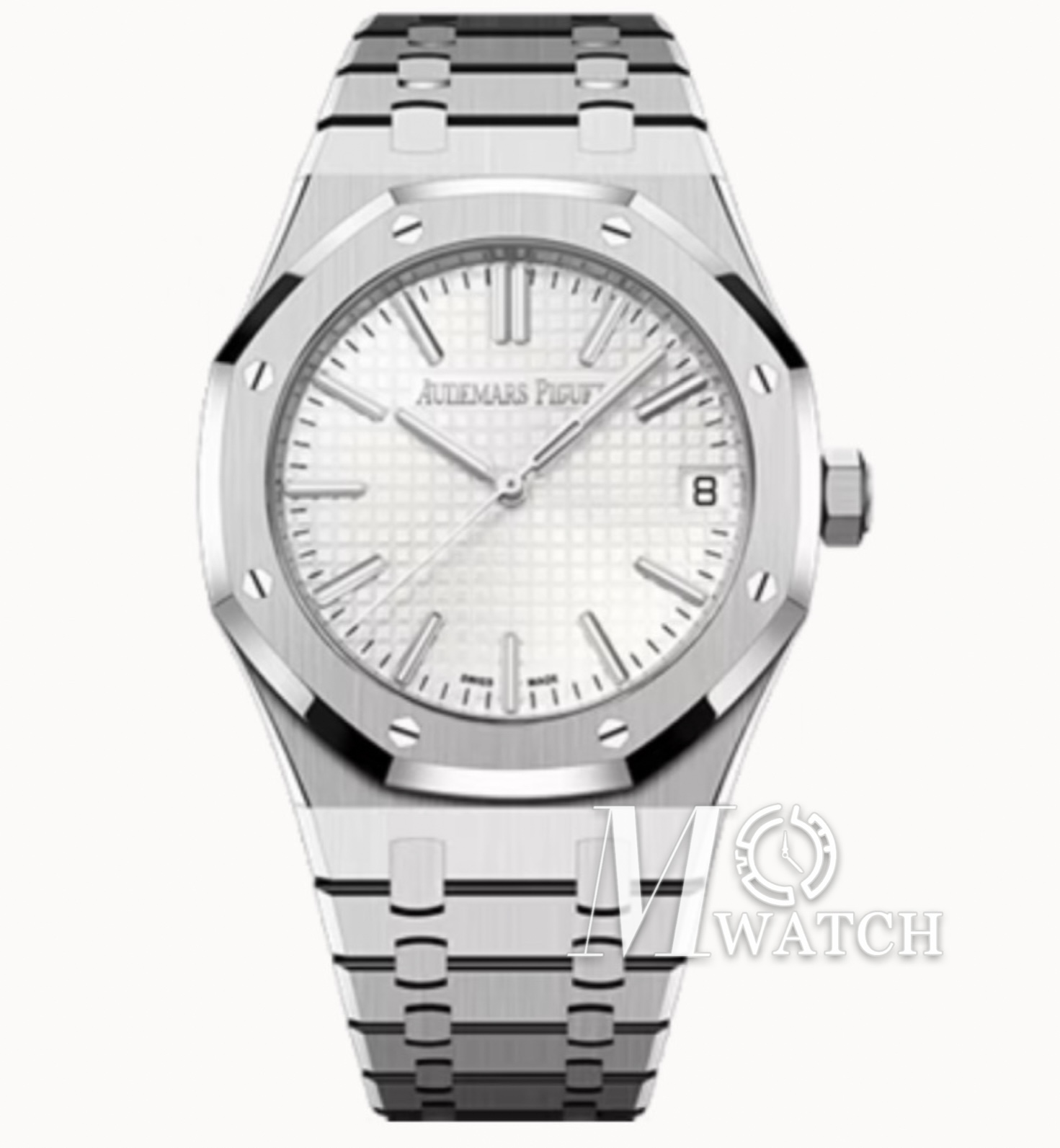 AUDEMARS PIGUET - Royal Oak 41mm 15510ST SS/SS White/Stk ZF Super Clone