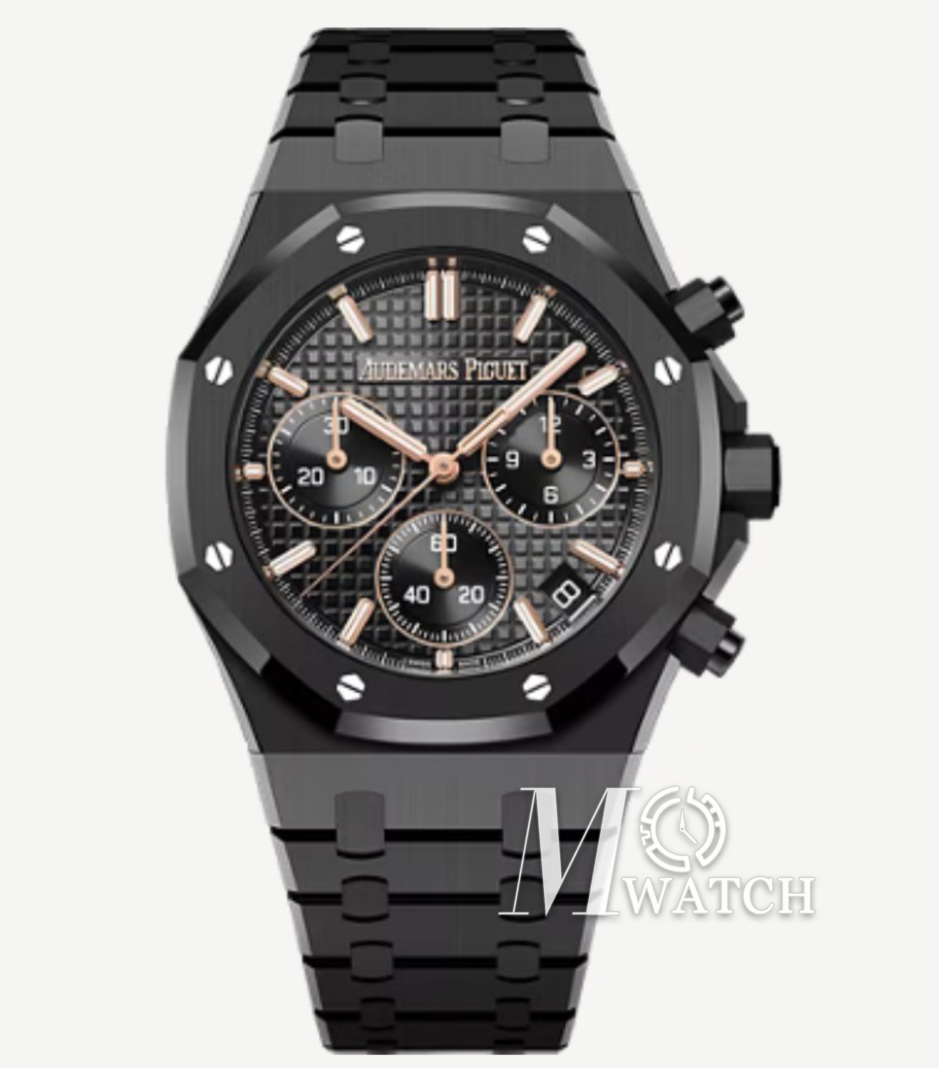AUDEMARS PIGUET - SUPER CLONE Royal Oak Chrono 26240CE 41mm CER/CER Black Dial APS DD4401