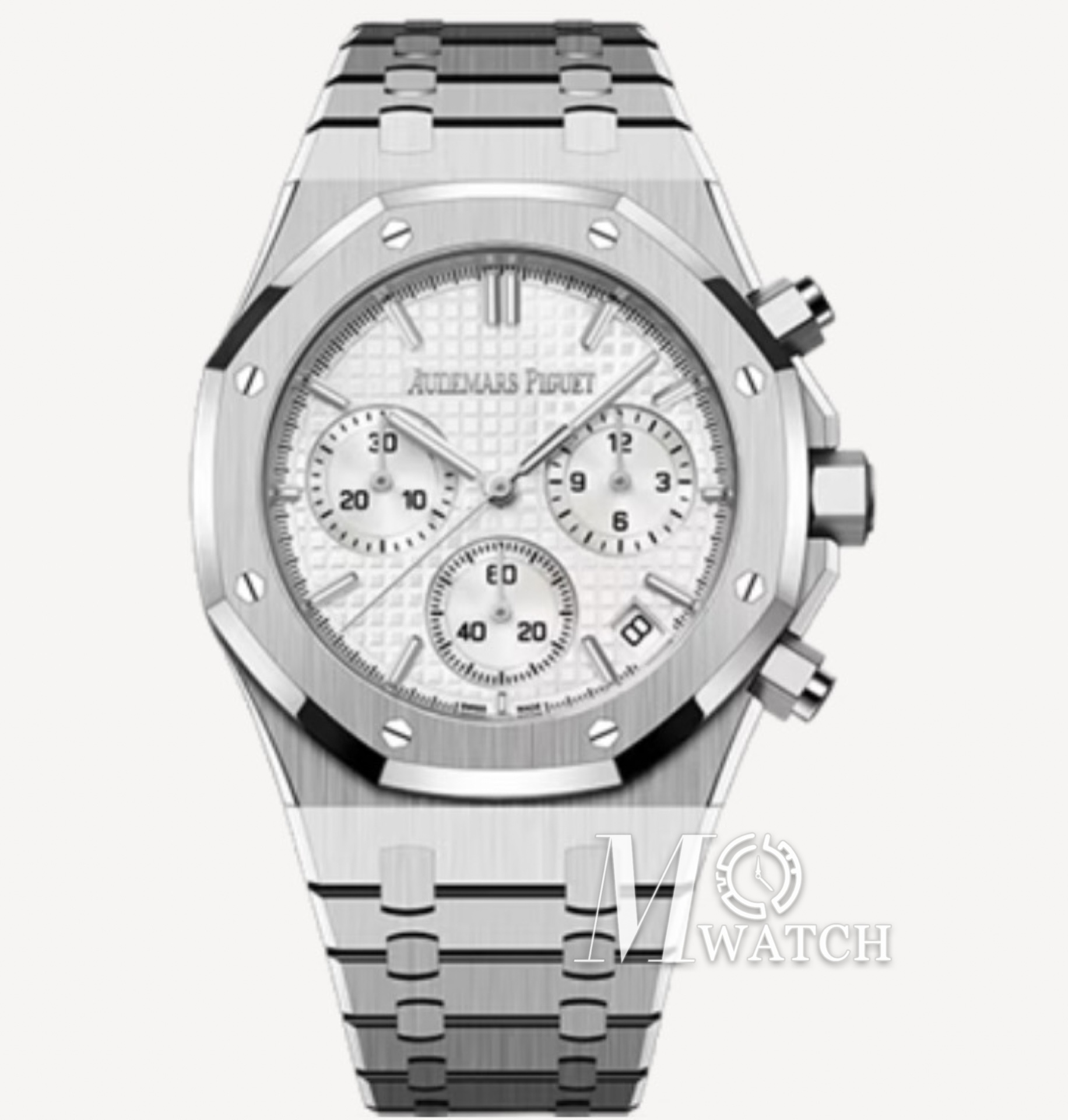 AUDEMARS PIGUET - SUPER CLONE Royal Oak Chronometer 26240ST 41mm SS/SS Silver Dial DDF DD4401