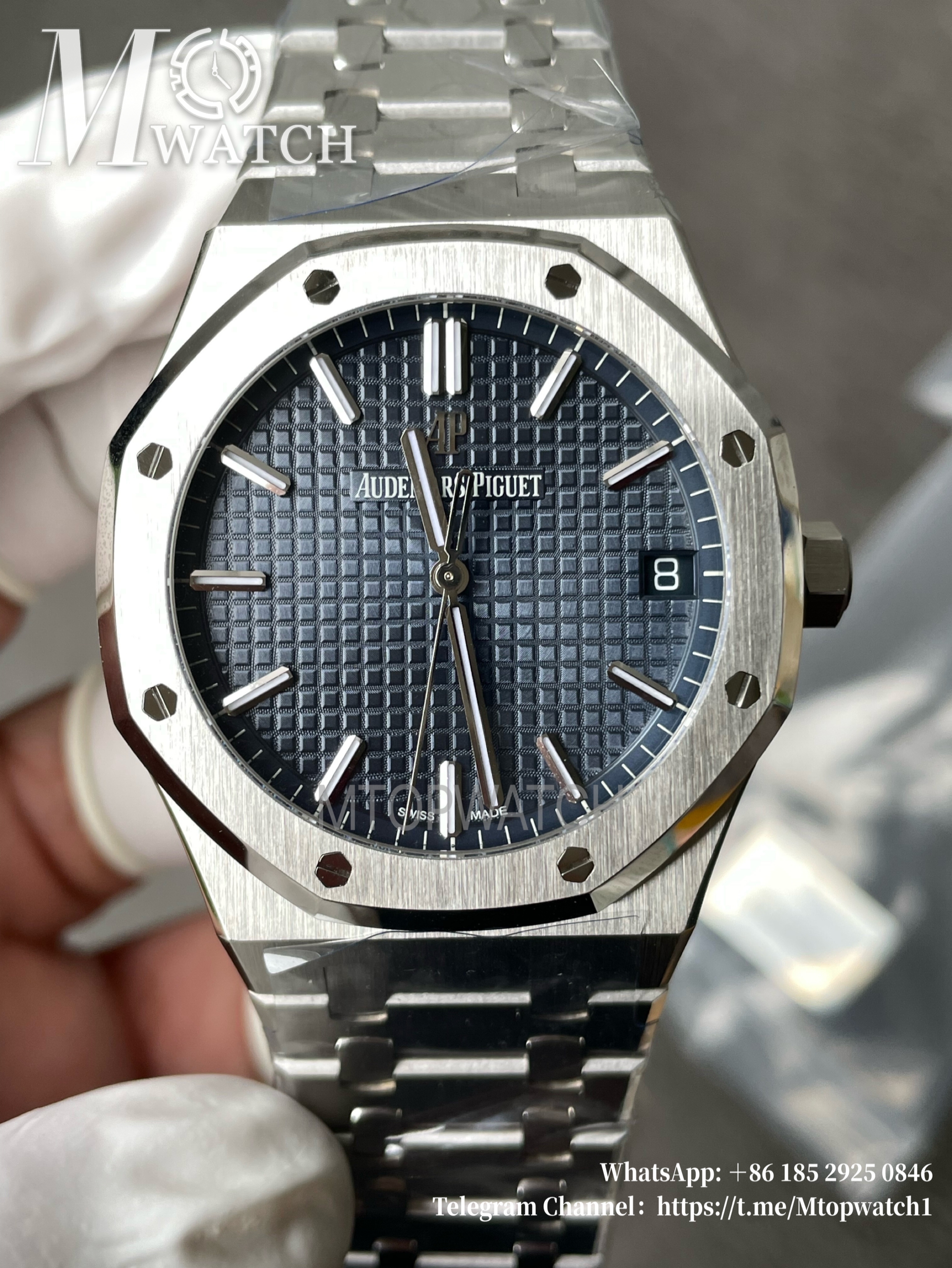 AUDEMARS PIGUET - Royal Oak 41mm 15500 SS/SS Blue/Stk VSF Super Clone