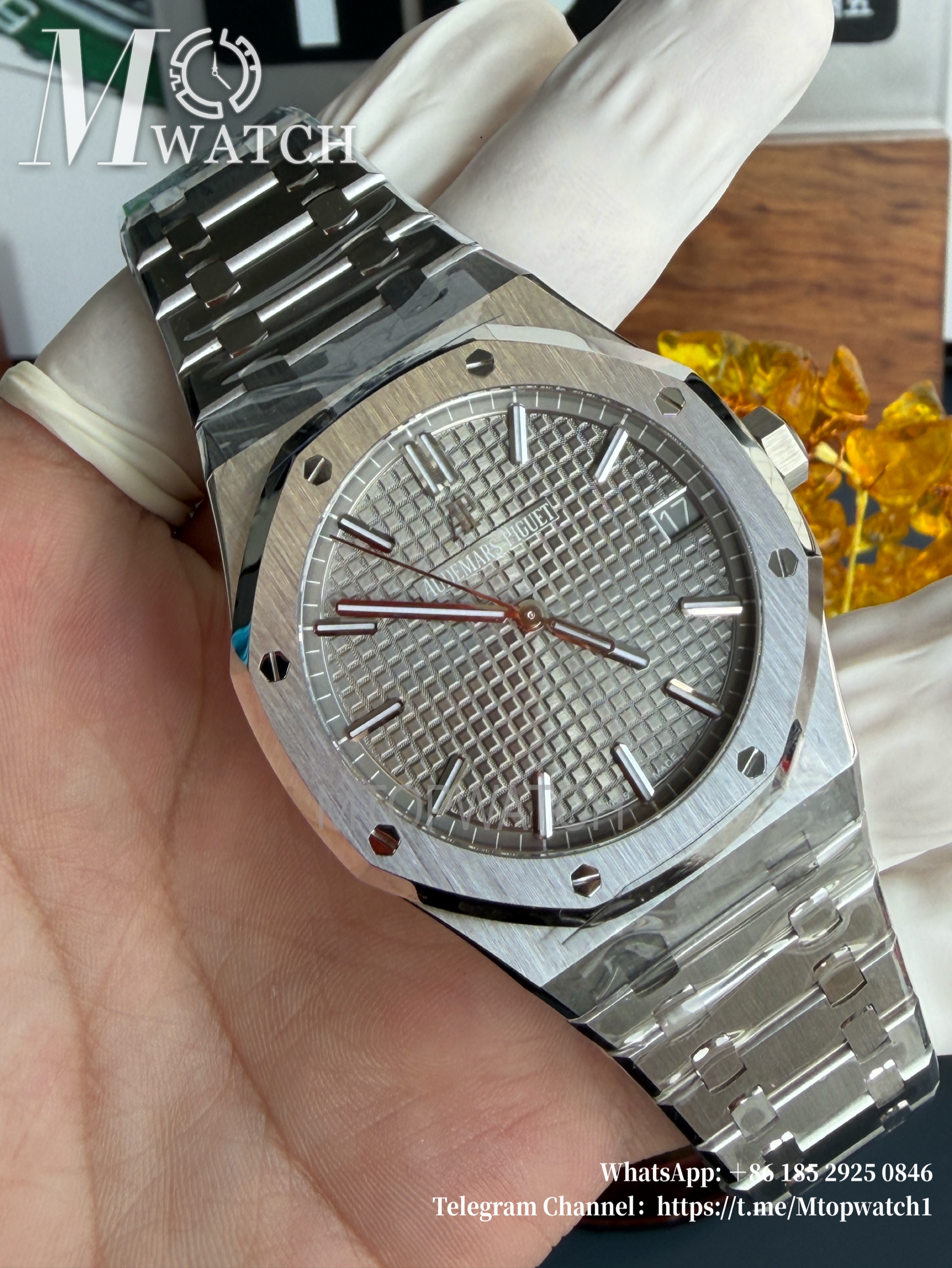 AUDEMARS PIGUET - Royal Oak 41mm 15500 SS/SS Grey/Stk VSF DD4302 Super Clone