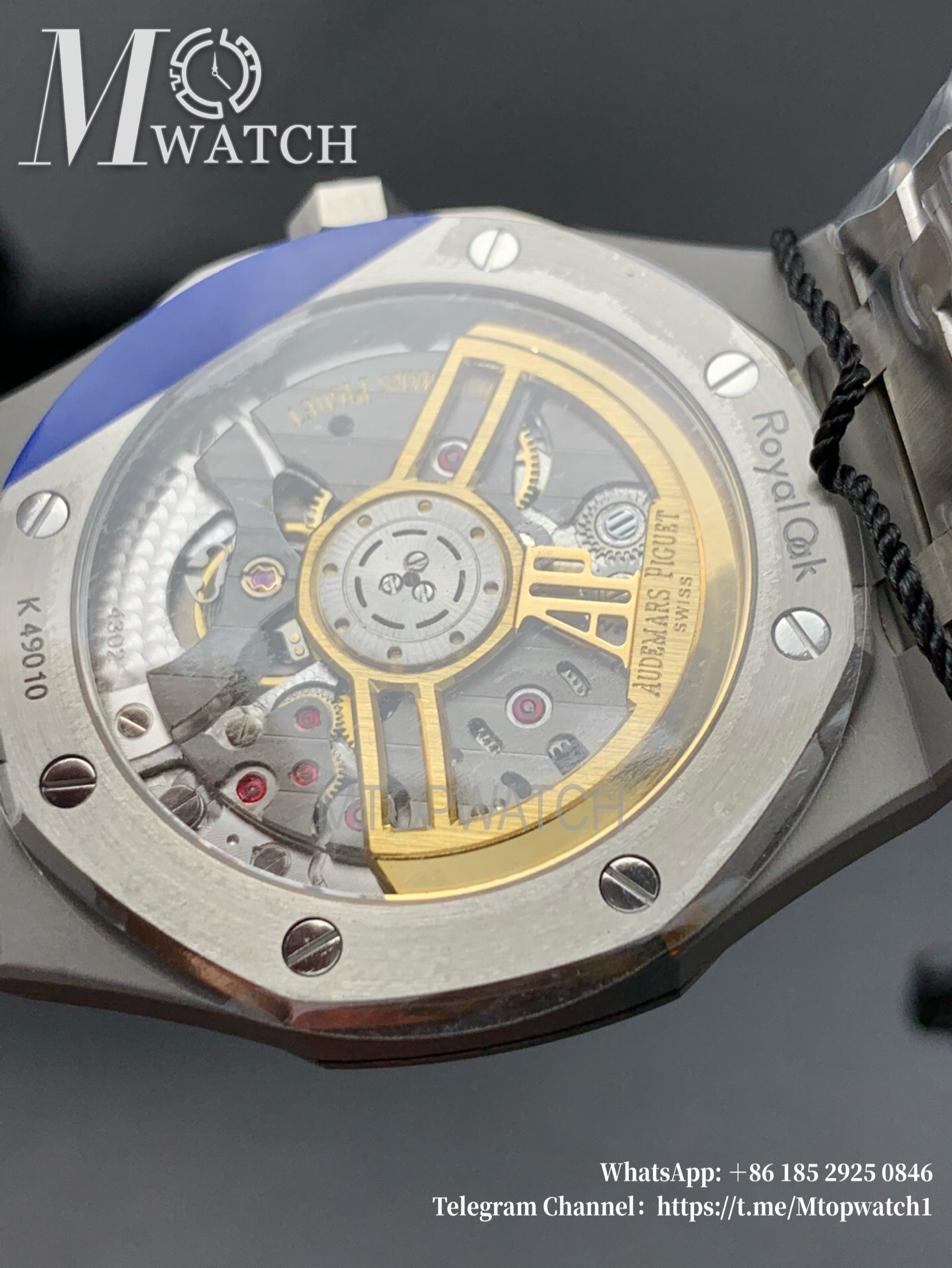 AUDEMARS PIGUET - Royal Oak 41mm 15500 SS/SS Black/Stk ZF Super Clone