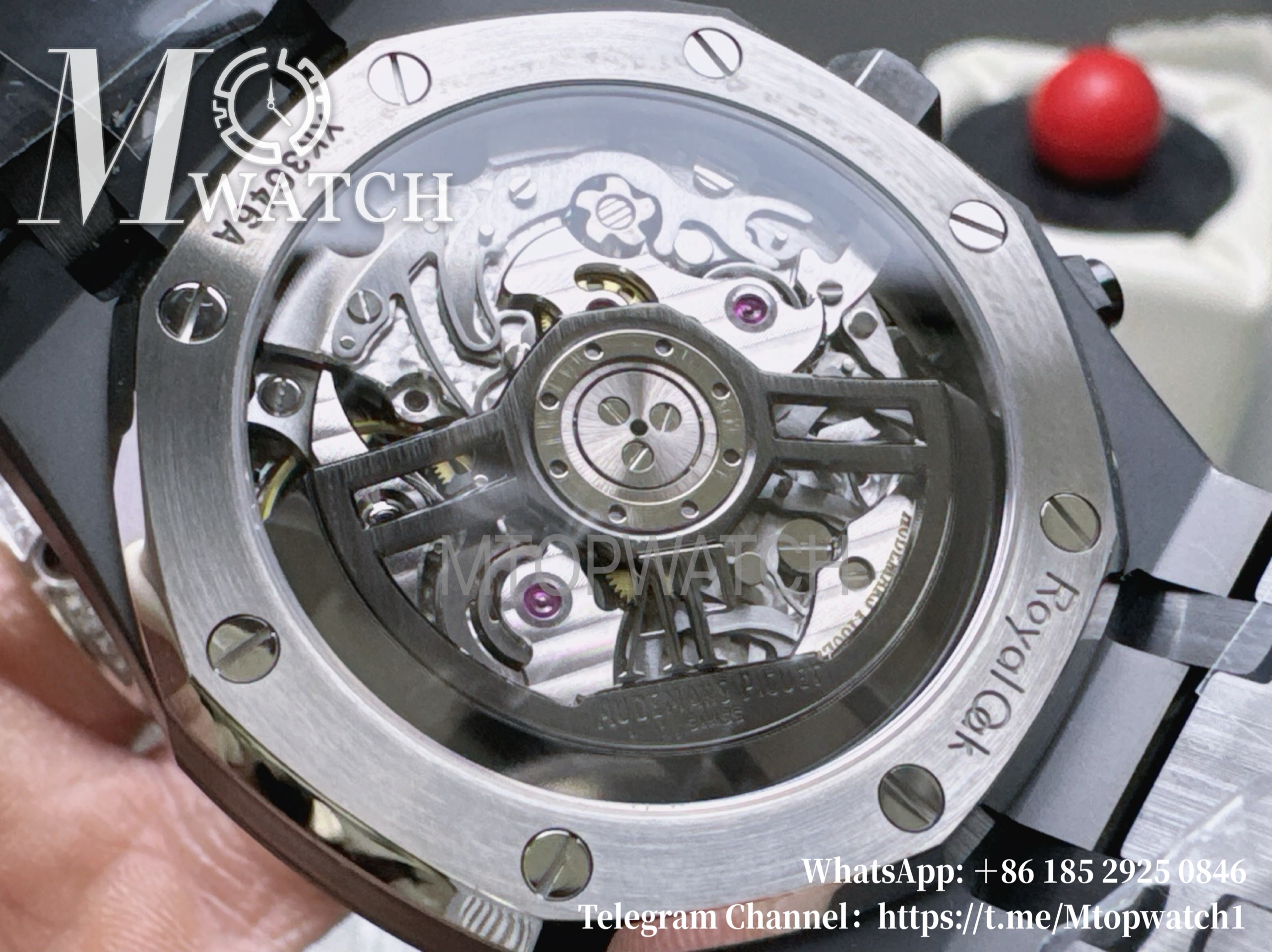 AUDEMARS PIGUET - SUPER CLONE Royal Oak Chrono 26240CE 41mm CER/CER Black Dial APS DD4401