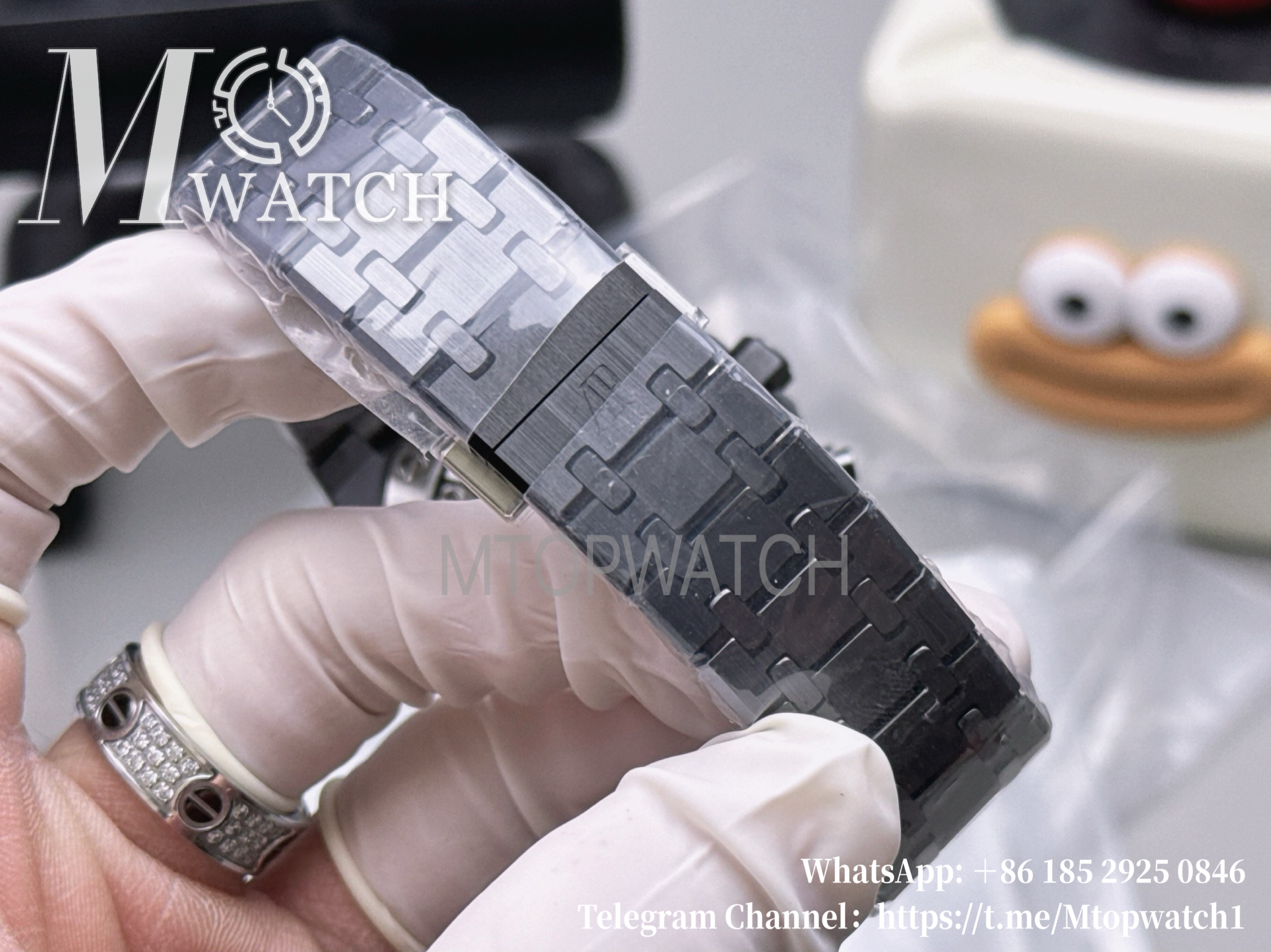 AUDEMARS PIGUET - SUPER CLONE Royal Oak Chrono 26240CE 41mm CER/CER Black Dial APS DD4401