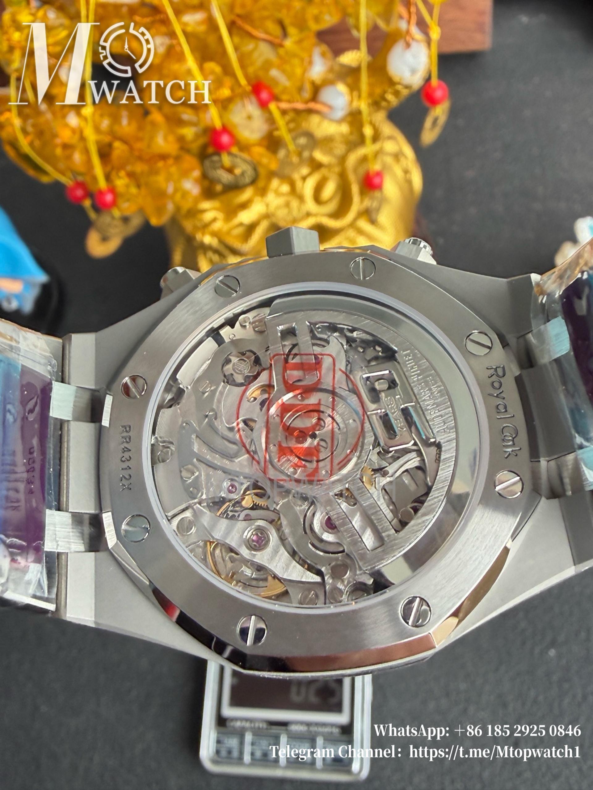 AUDEMARS PIGUET - SUPER CLONE Royal Oak Chronometer 26240ST 41mm SS/SS Silver Dial DDF DD4401