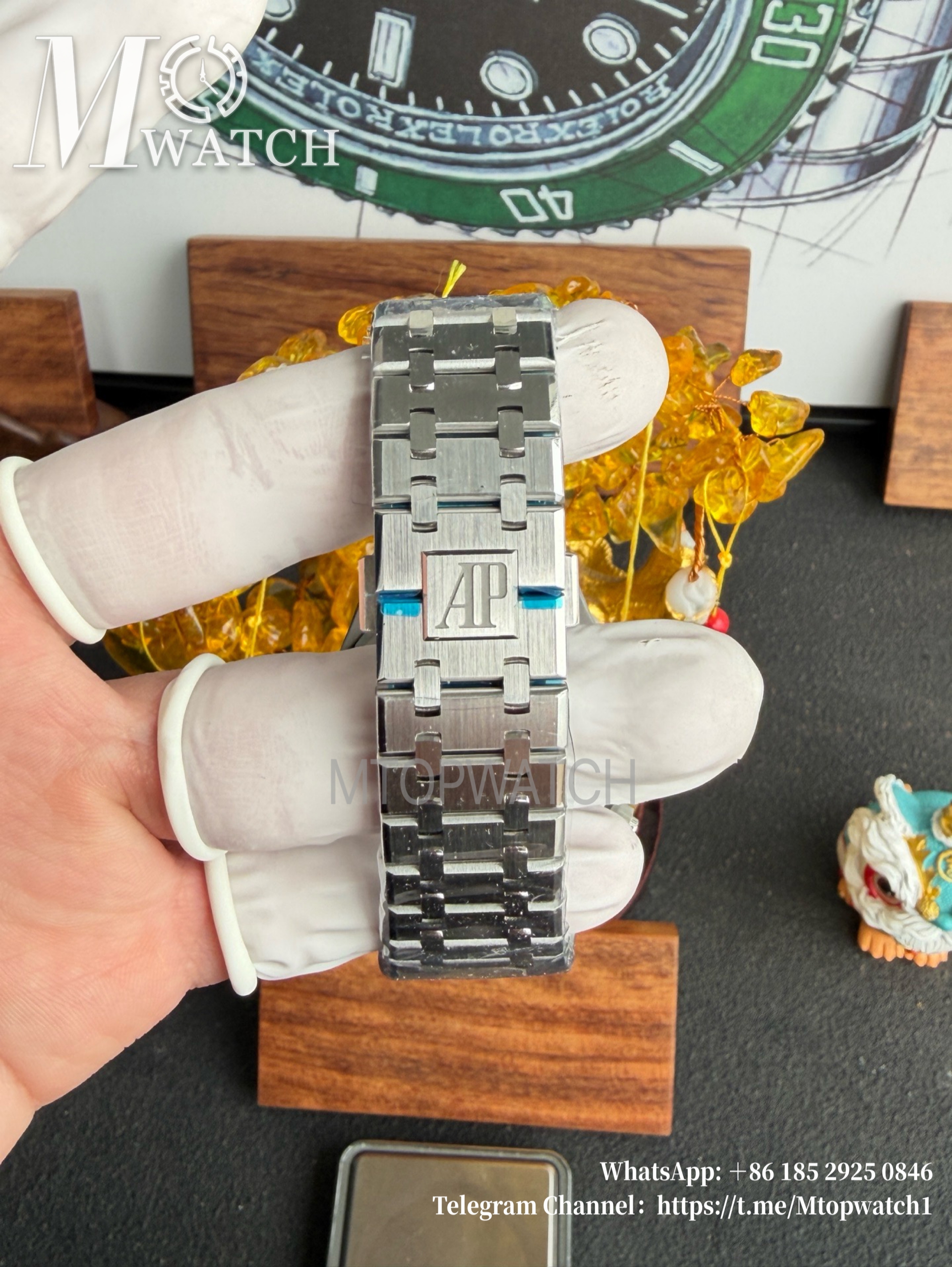 AUDEMARS PIGUET - SUPER CLONE Royal Oak Chronometer 26240ST 41mm SS/SS Silver Dial DDF DD4401