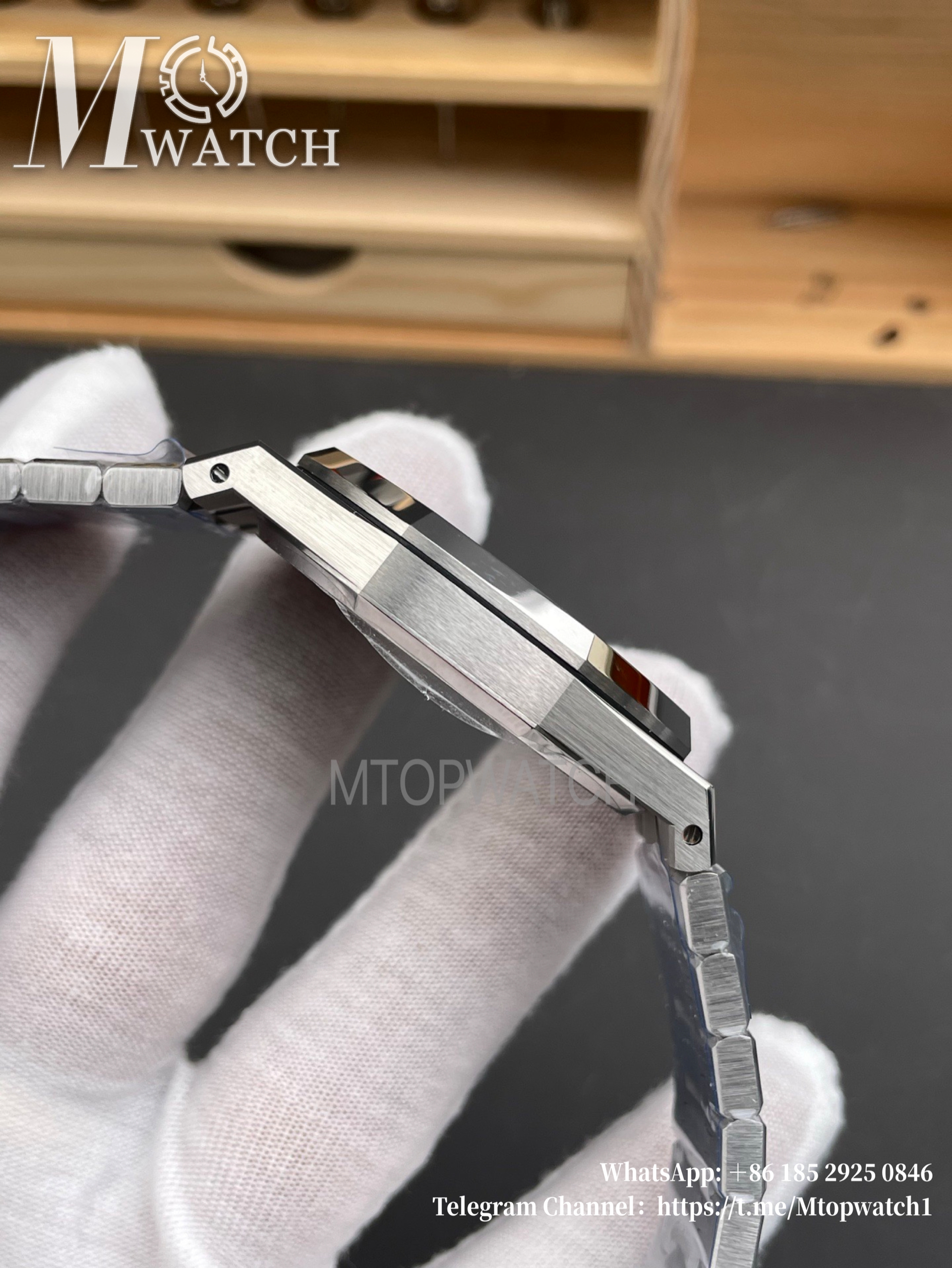 AUDEMARS PIGUET - Royal Oak 15407 41mm SS/SS Skeleton Dial THBF SH3132 V2 Super Clone