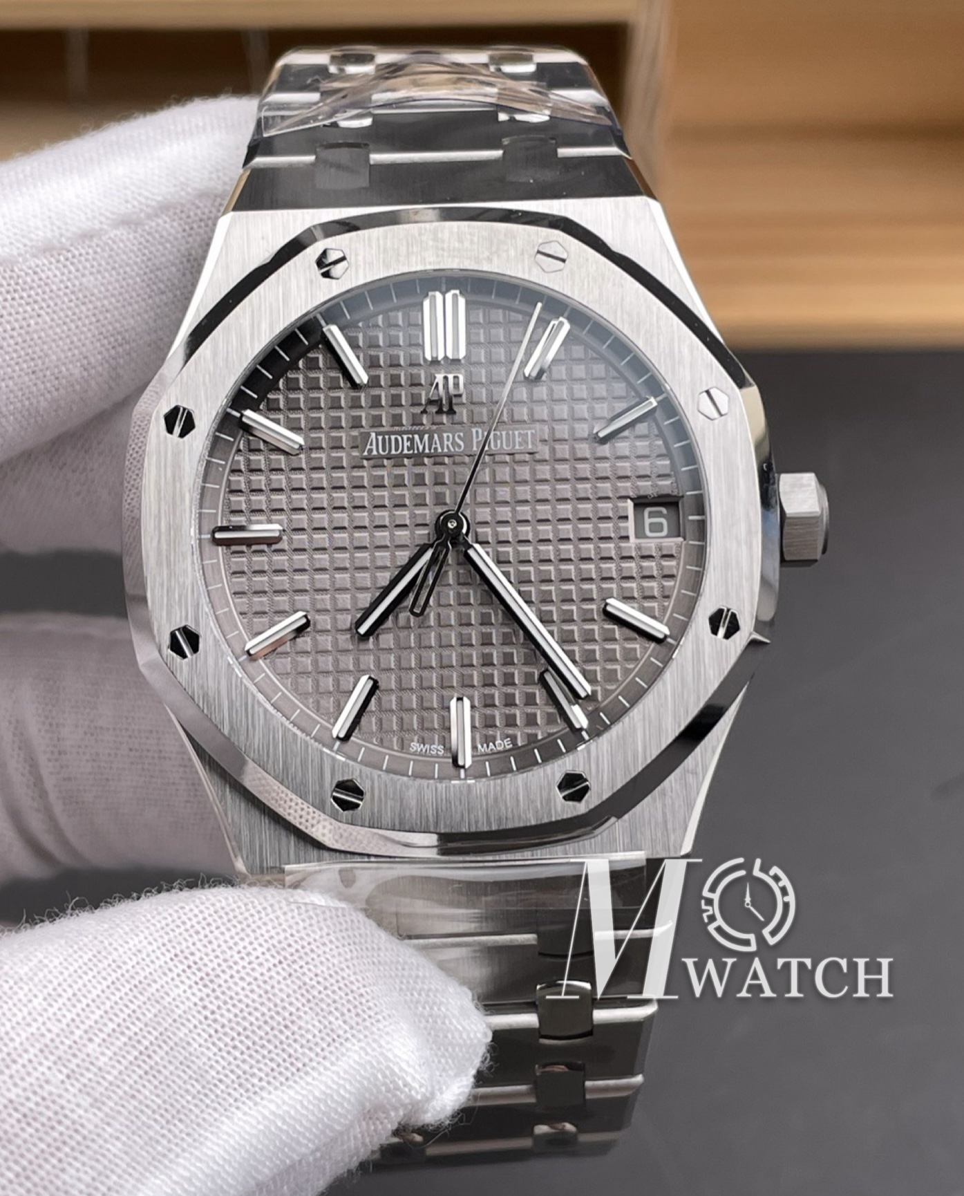 AUDEMARS PIGUET - Royal Oak 41mm 15500 SS/SS Grey/Stk VSF DD4302 Super Clone