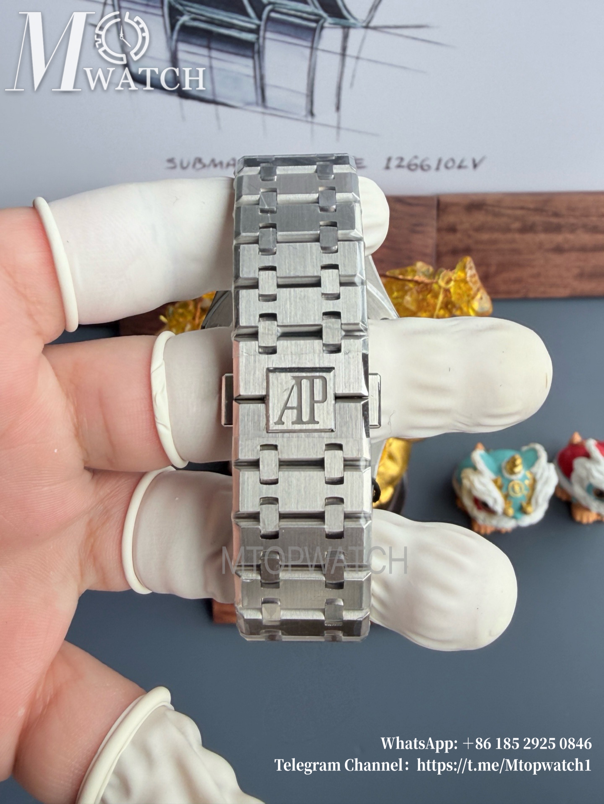 AUDEMARS PIGUET - Royal Oak 41mm 15510ST SS/SS White/Stk ZF Super Clone