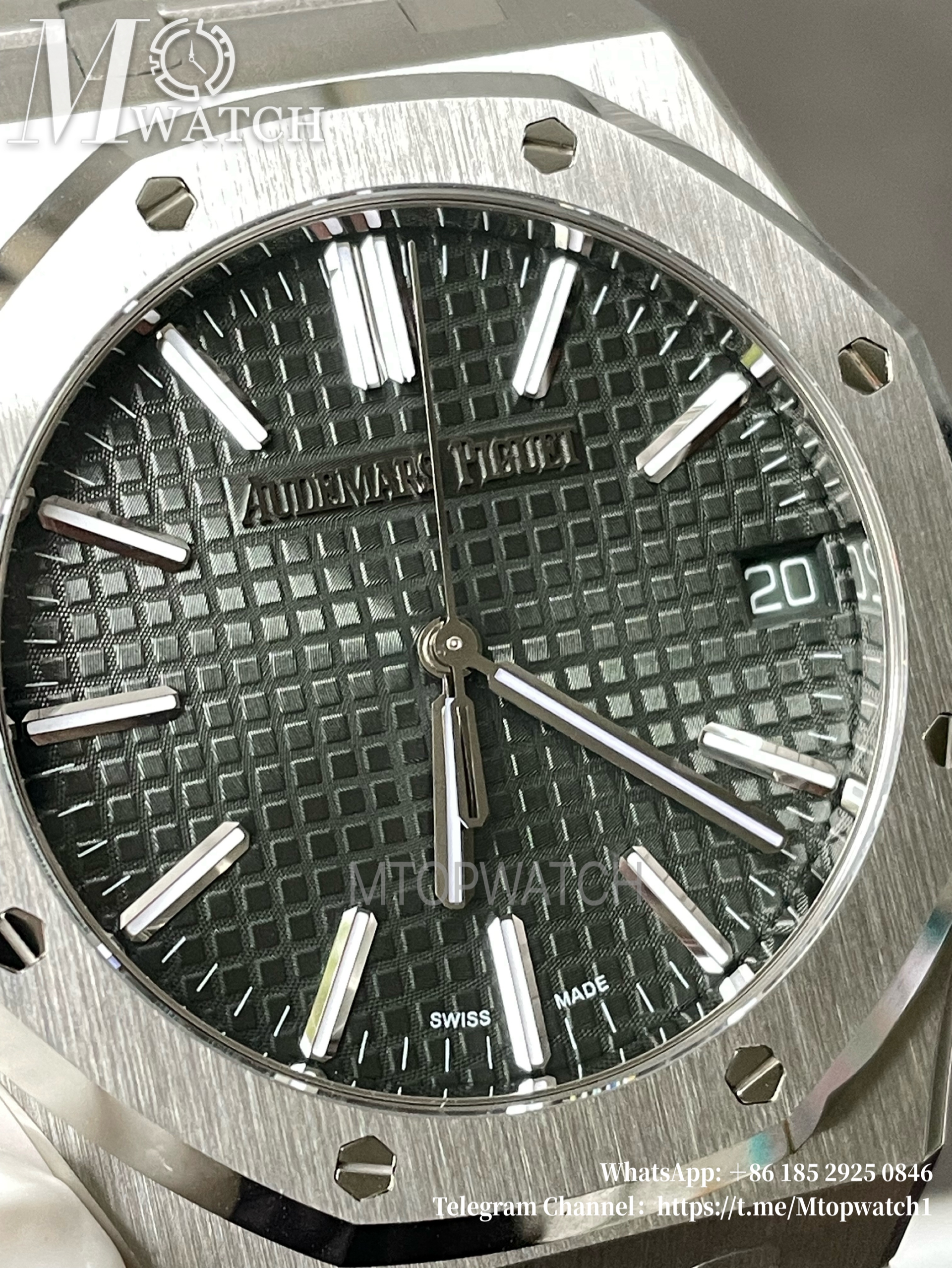 AUDEMARS PIGUET - Royal Oak 41mm 15510ST SS/SS Green/Stk VSF Super Clone