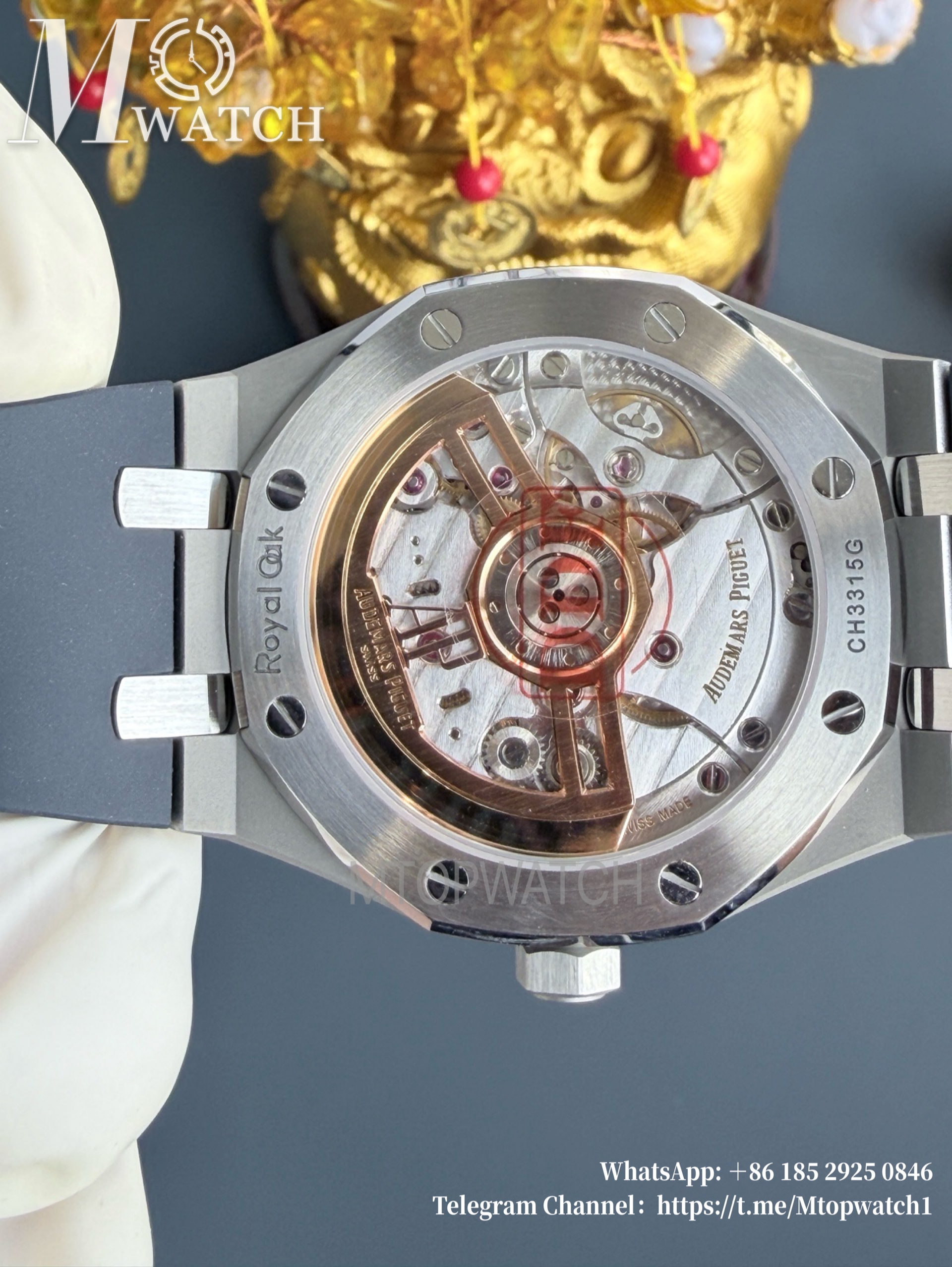 AUDEMARS PIGUET - Royal Oak 41mm 15510 SS/RU Blue/Stk DDF Super Clone