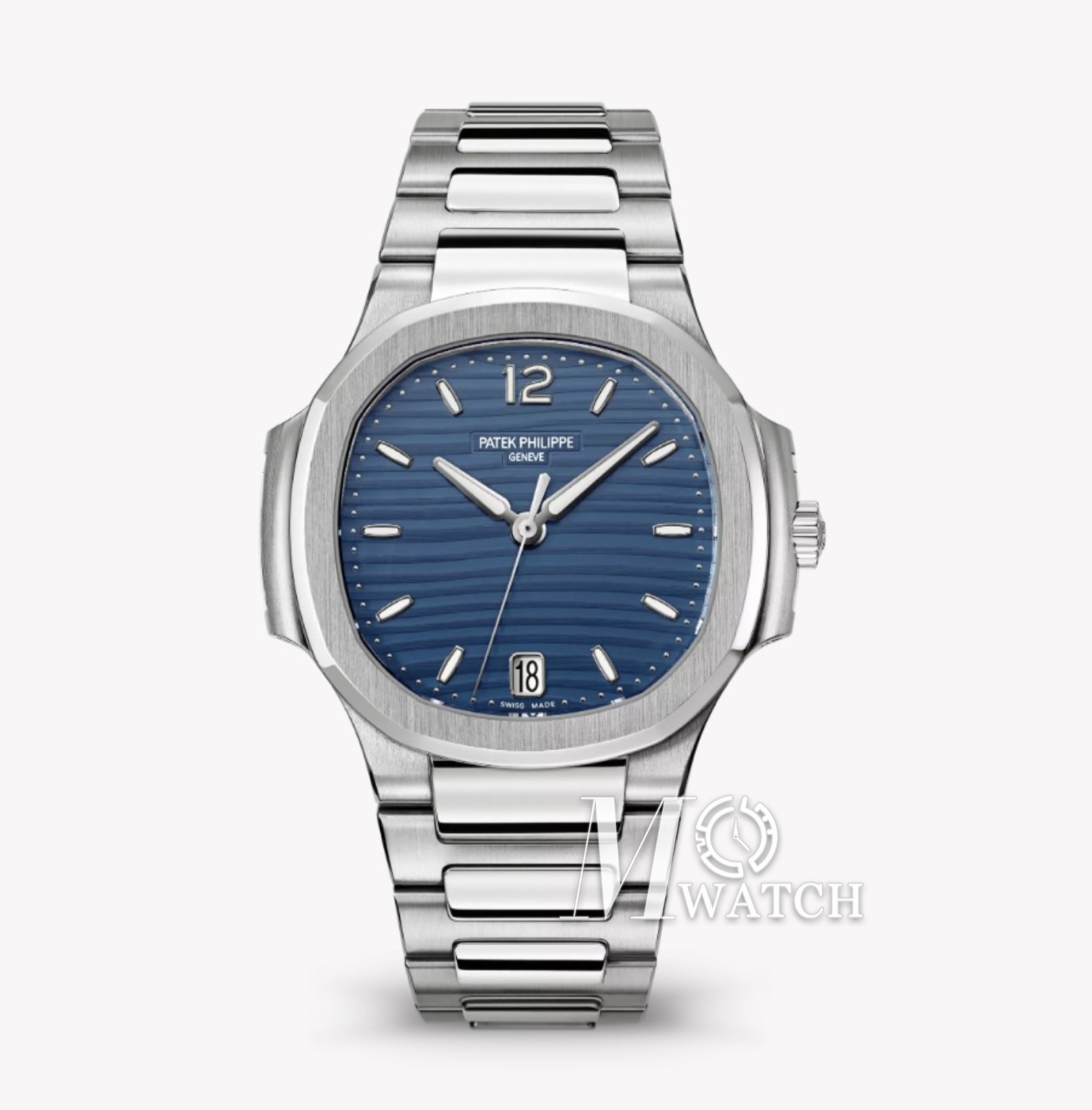 PATEK PHILIPPE - Nautilus 7118 35mm SS/SS Blue Dial 3KF A324