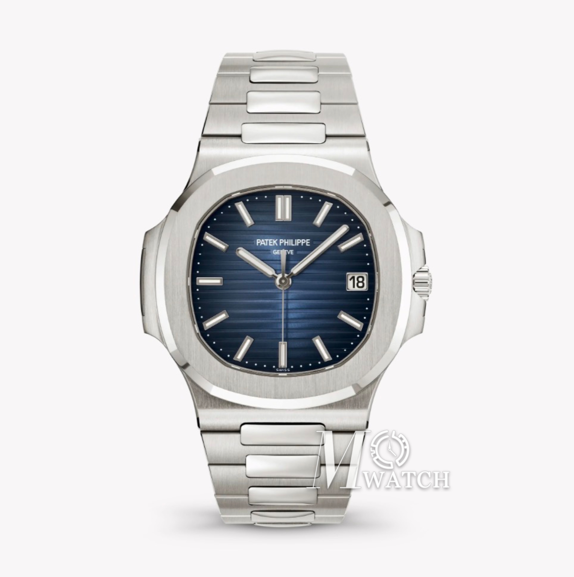 PATEK PHILIPPE - SUPER CLONE Nautilus 5811 41mm SS/SS Blue/Stk DDF DD330 (Weight Adjusted)