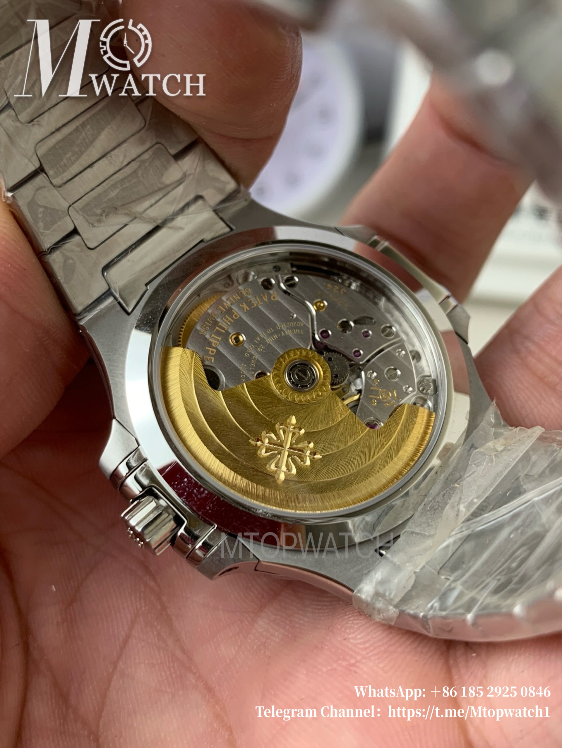 PATEK PHILIPPE - Nautilus 7118 35mm SS/SS Blue Dial 3KF A324